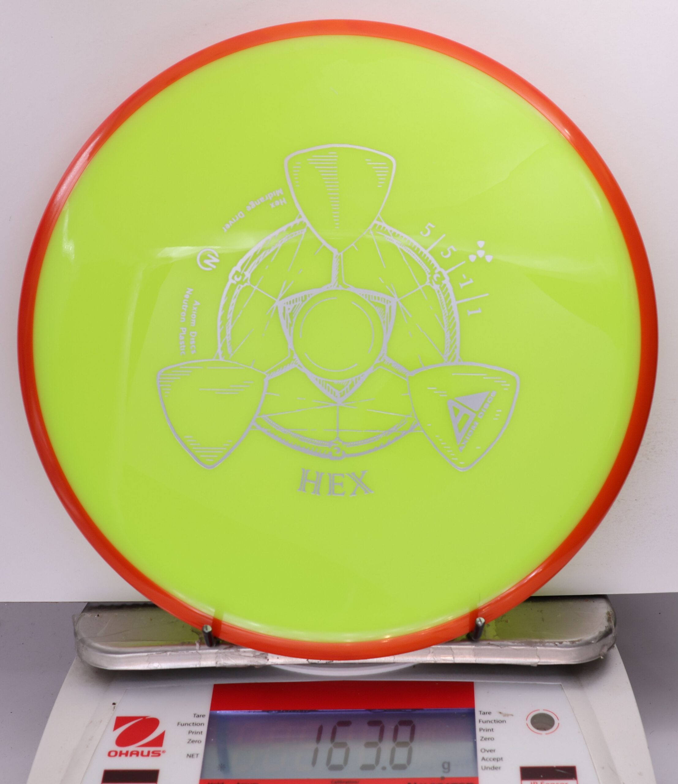 671973 Neutron Hex - #61 Red-Yellow, 164