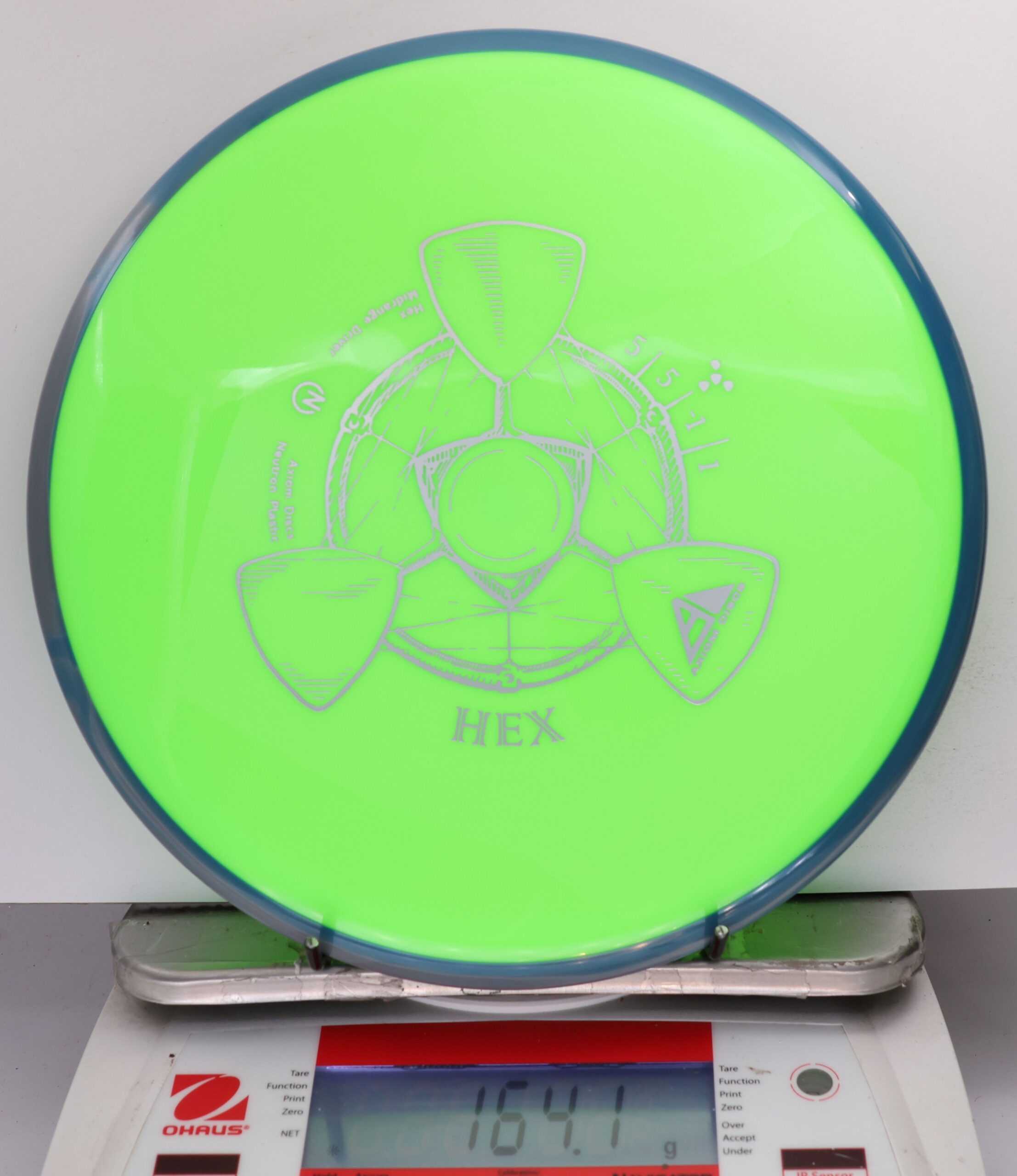 671975 Neutron Hex - #63 BlueGray-LtGreen, 164