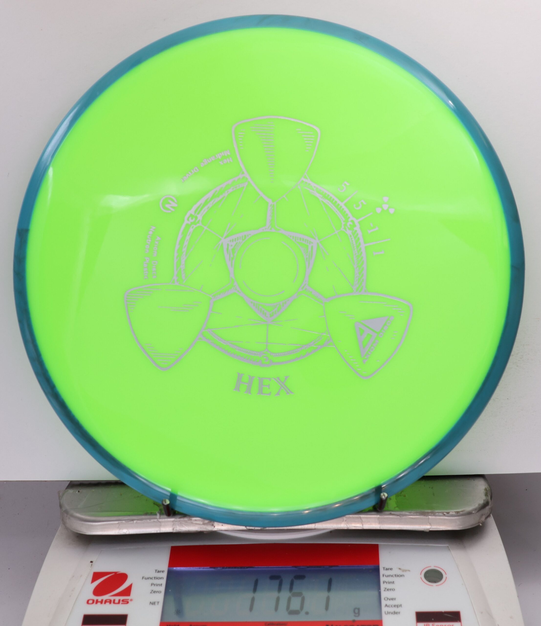 671994 Neutron Hex - #66 Blue-LtGreen, 176