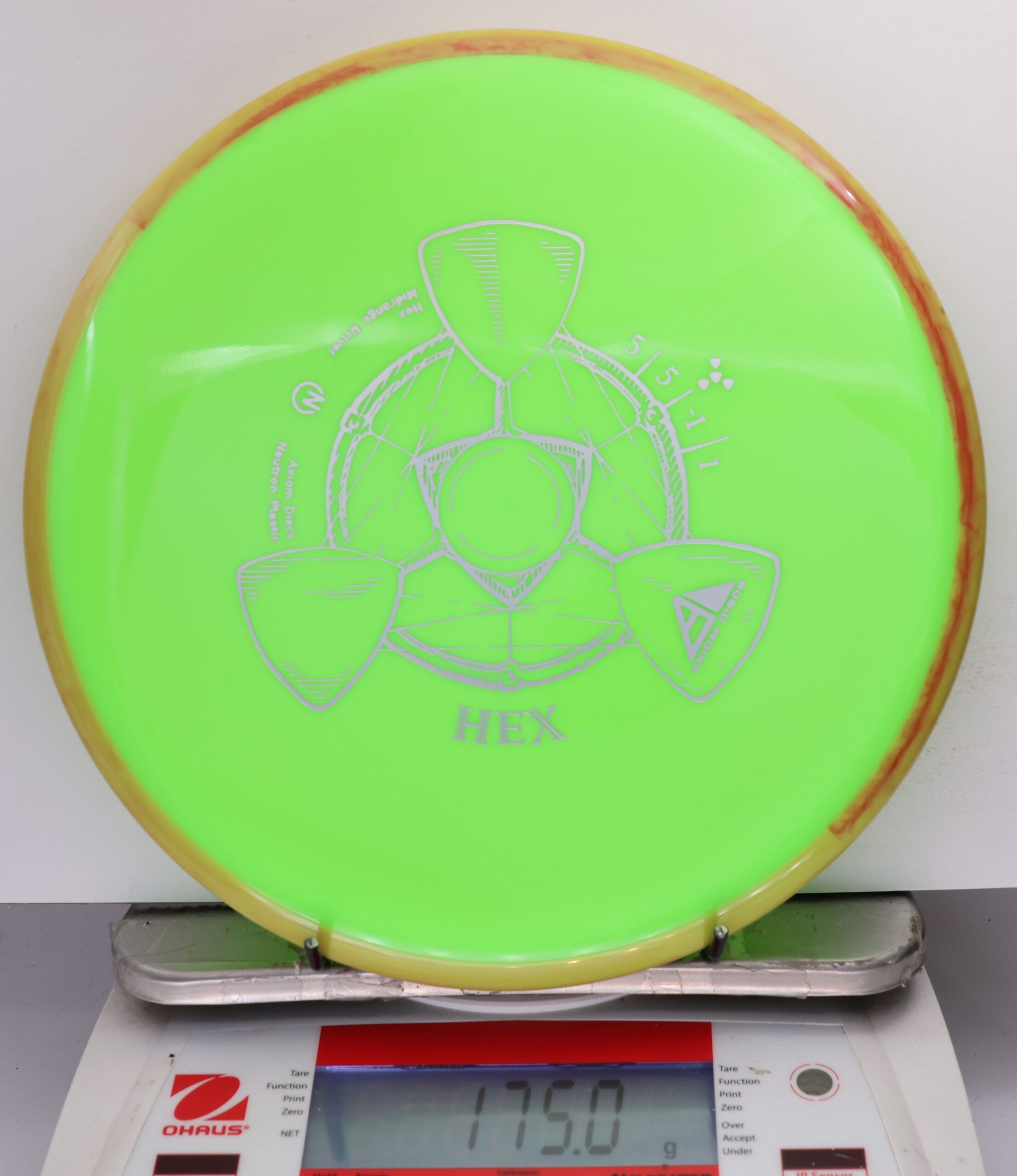 671996 Neutron Hex - #68 Orange-LtGreen, 175