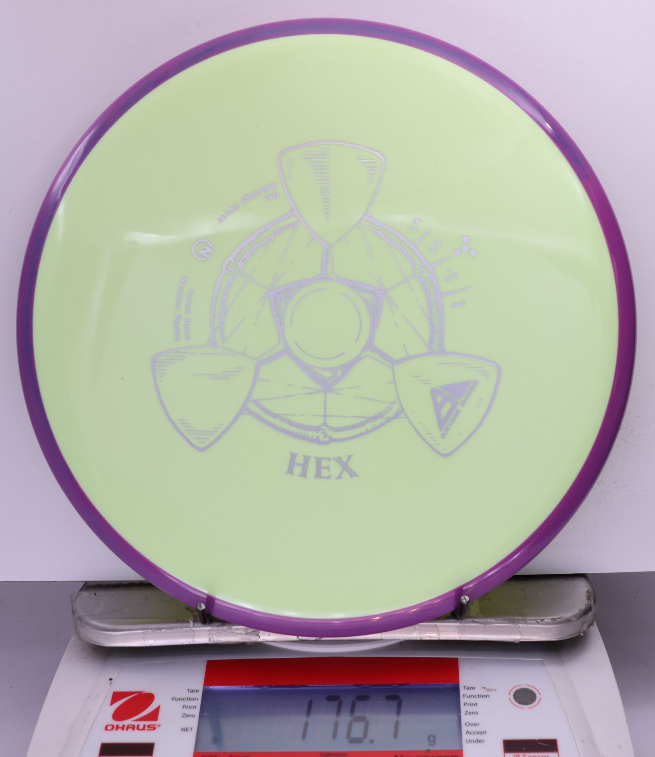 672015 Neutron Hex - #71 Purple-LtYellow, 177