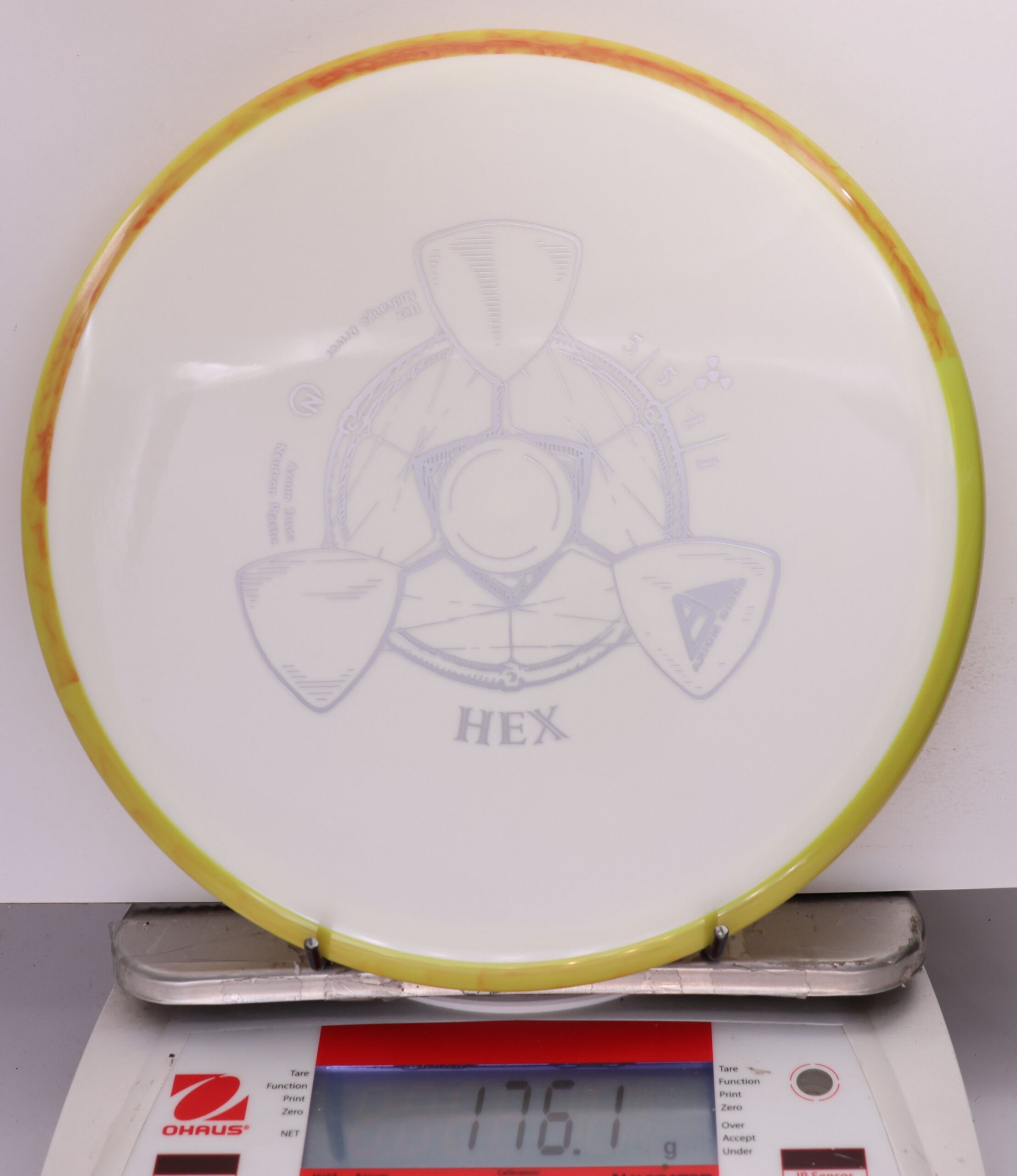 672034 Neutron Hex - #74 Yellow-White, 176