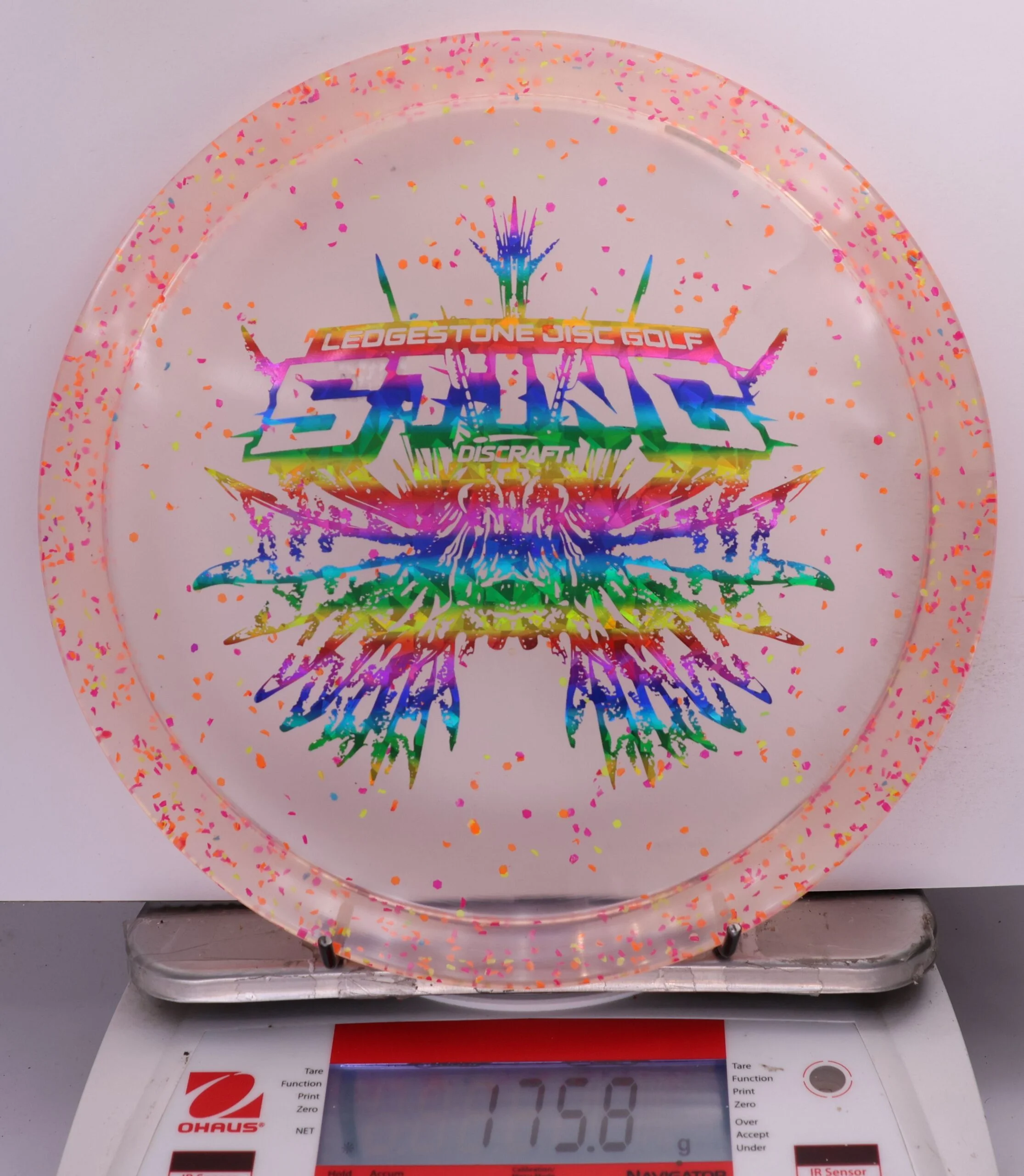 672219 Stiff CryZtal Confetti Sting, 2026 Ledgestone Edition - #01 ClearPnkOrng, 176