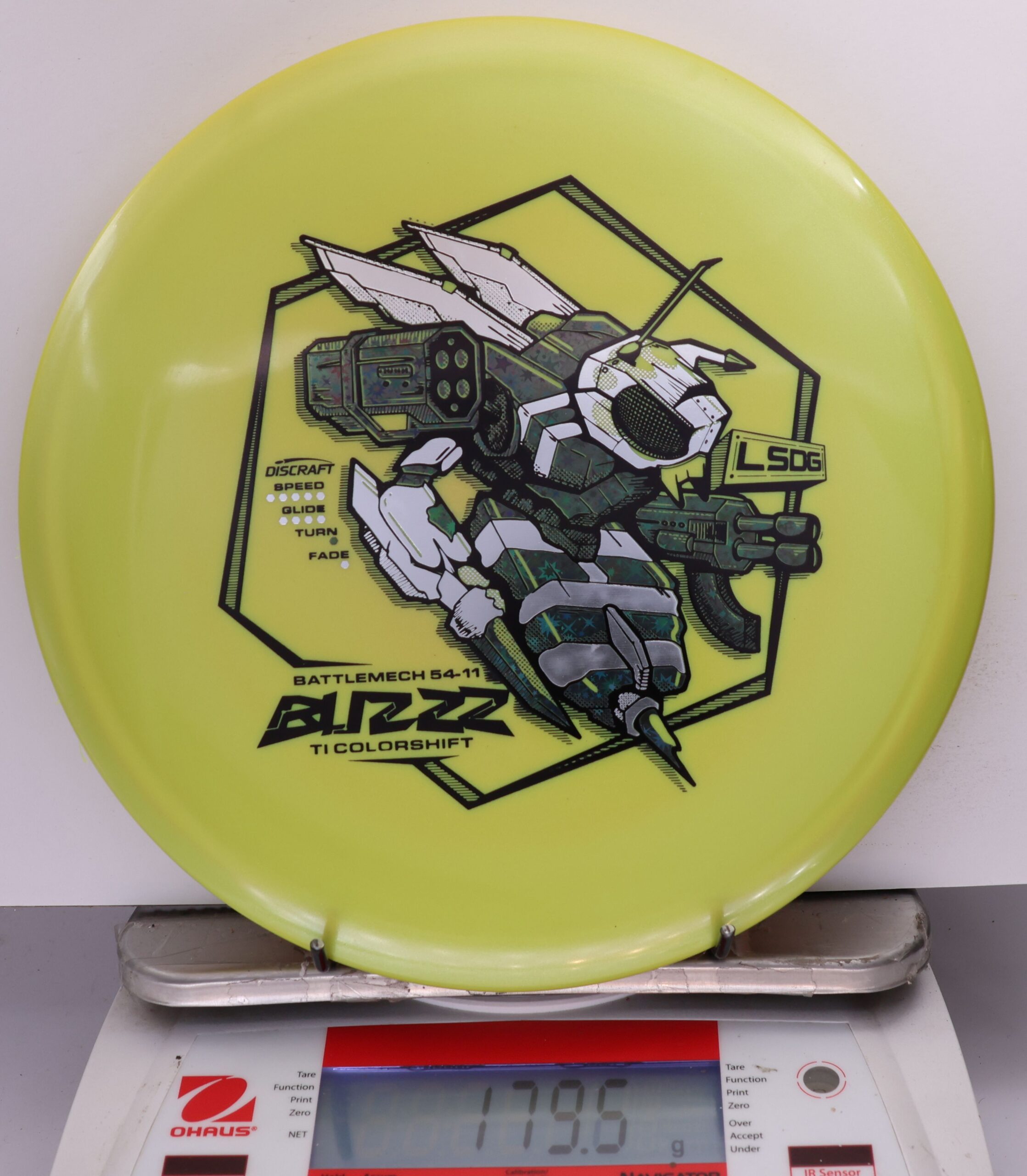 672360 Colorshift Titanium Buzzz, 2026 Ledgestone Edition - #12 Grellow, 180