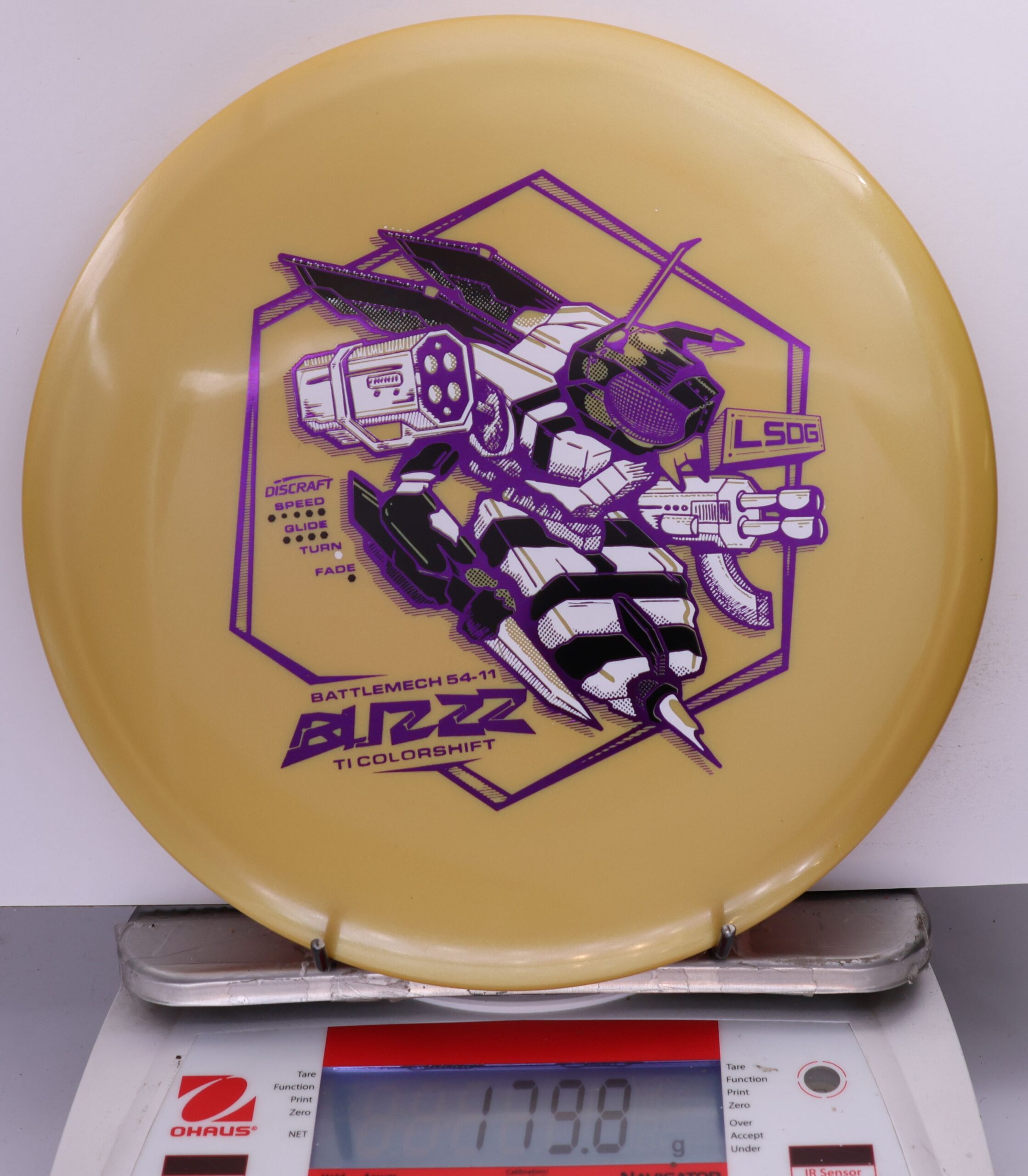 672362 Colorshift Titanium Buzzz, 2026 Ledgestone Edition - #14 YellowOrange, 180