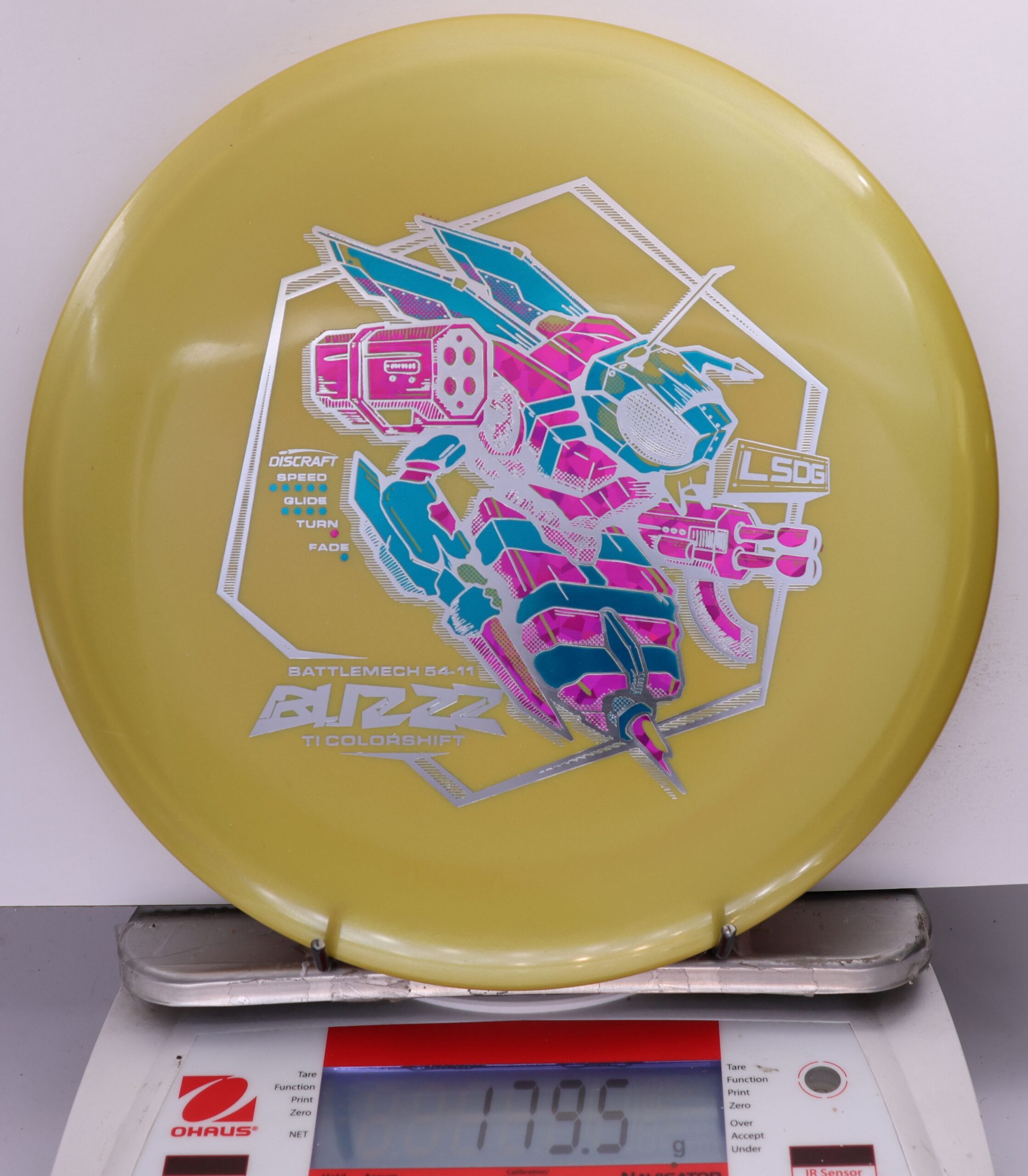 672363 Colorshift Titanium Buzzz, 2026 Ledgestone Edition - #15 Yellow, 180