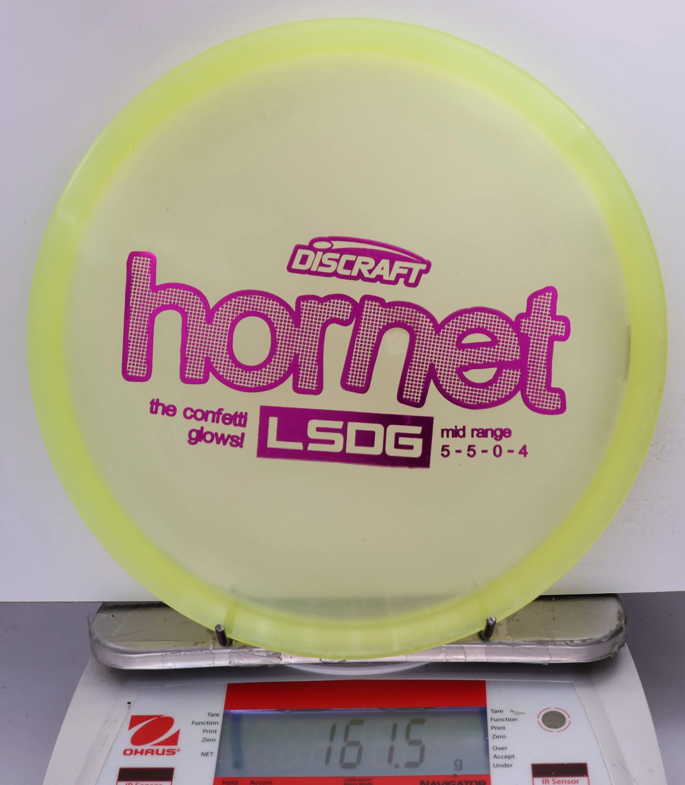 672906 CryZtal Glow-Confetti Hornet, 2026 Ledgestone Edition - #02 Yellow, 162