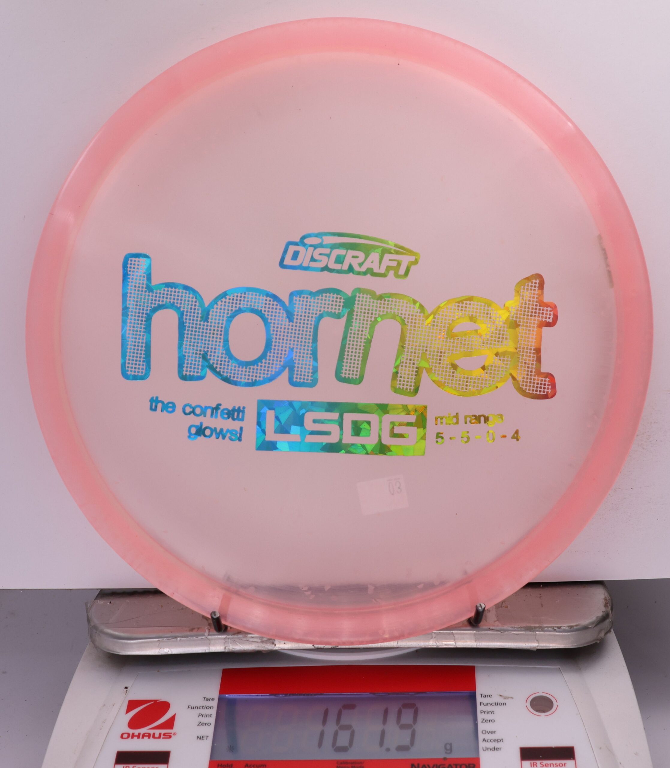 672907 CryZtal Glow-Confetti Hornet, 2026 Ledgestone Edition - #03 Pink, 162