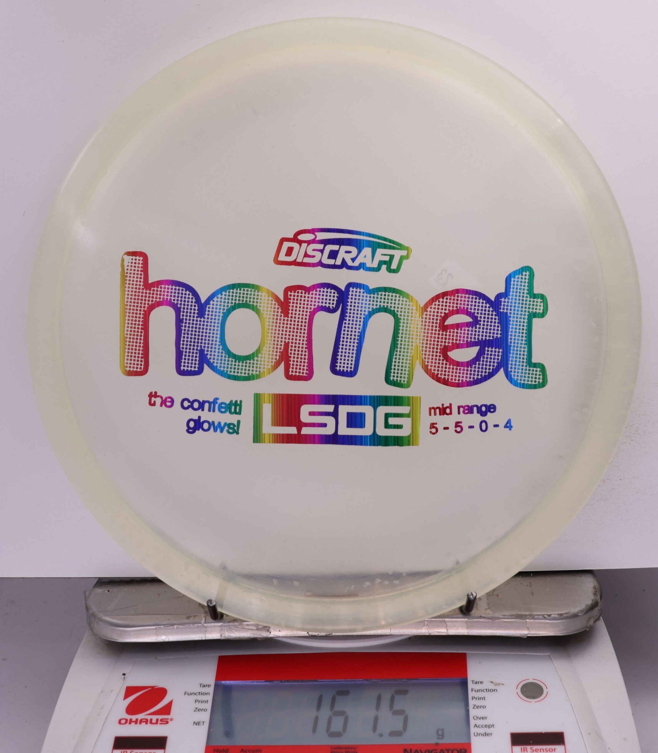 673063 CryZtal Glow-Confetti Hornet, 2026 Ledgestone Edition - #23 Clear, 162