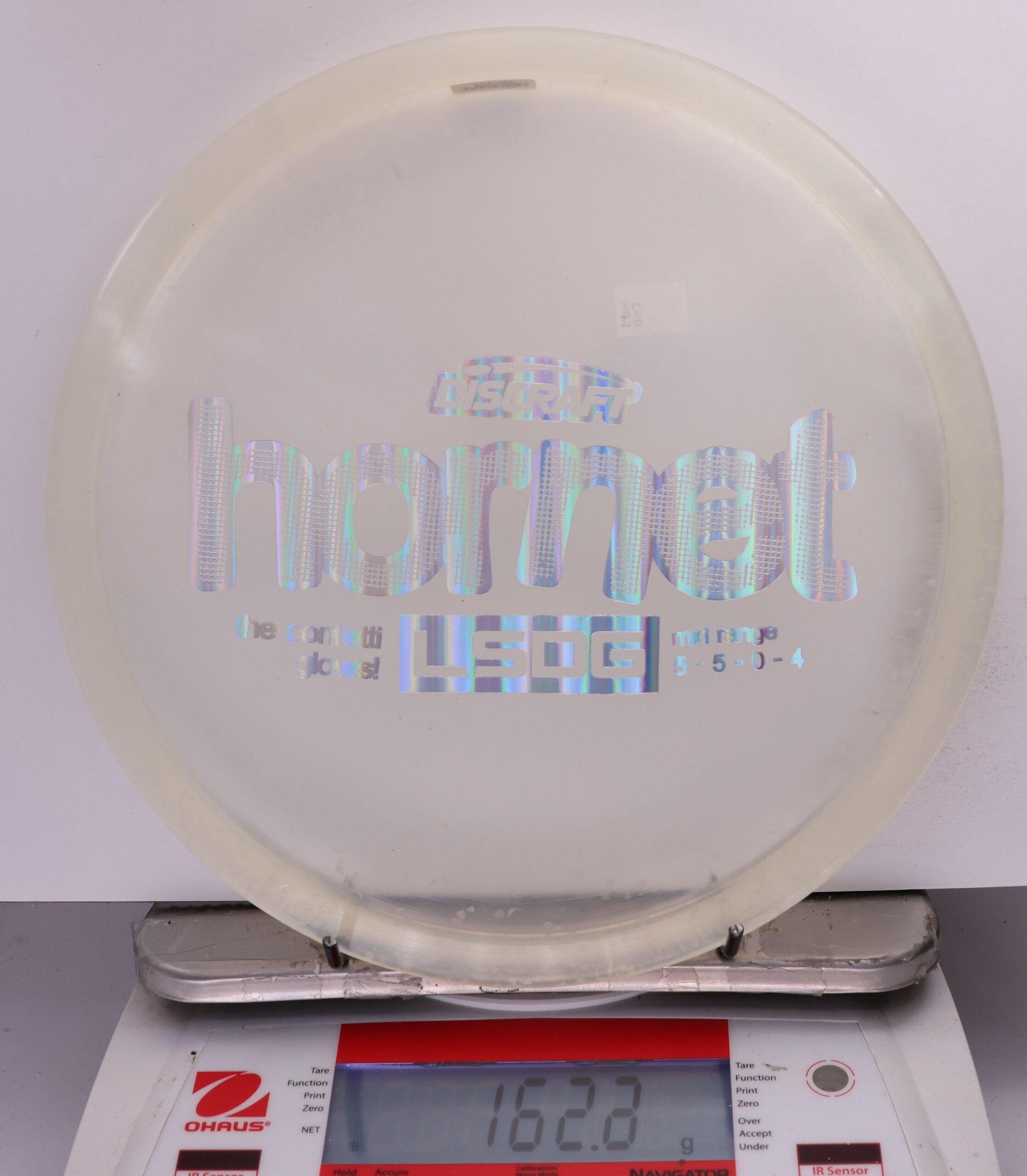 673064 CryZtal Glow-Confetti Hornet, 2026 Ledgestone Edition - #24 Clear, 162