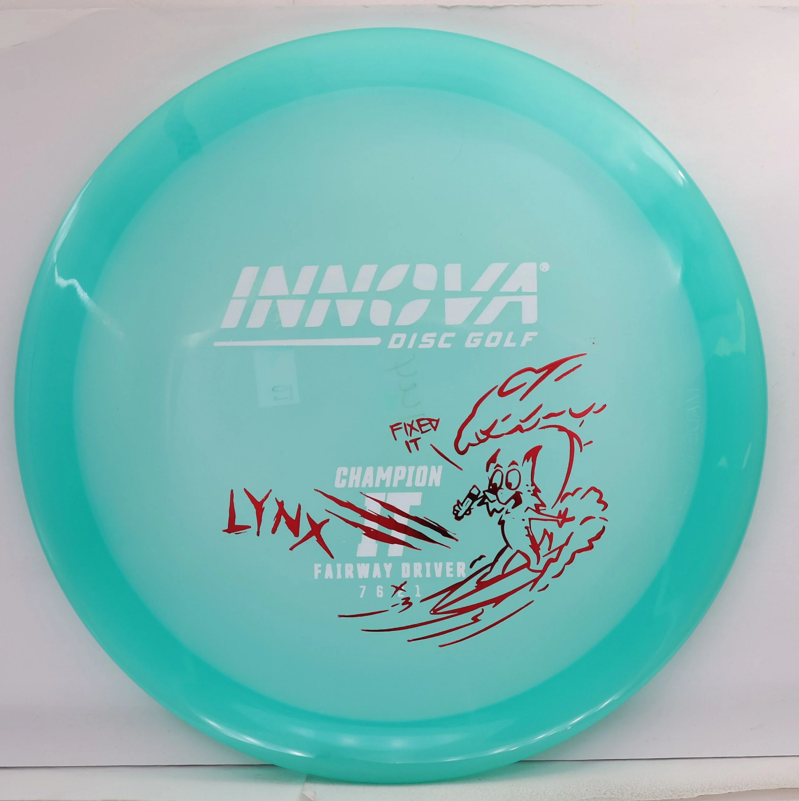 VA FRAGMENT CHAMPION ミントグリーン Champion Lynx • Marshall Street Disc Golf
