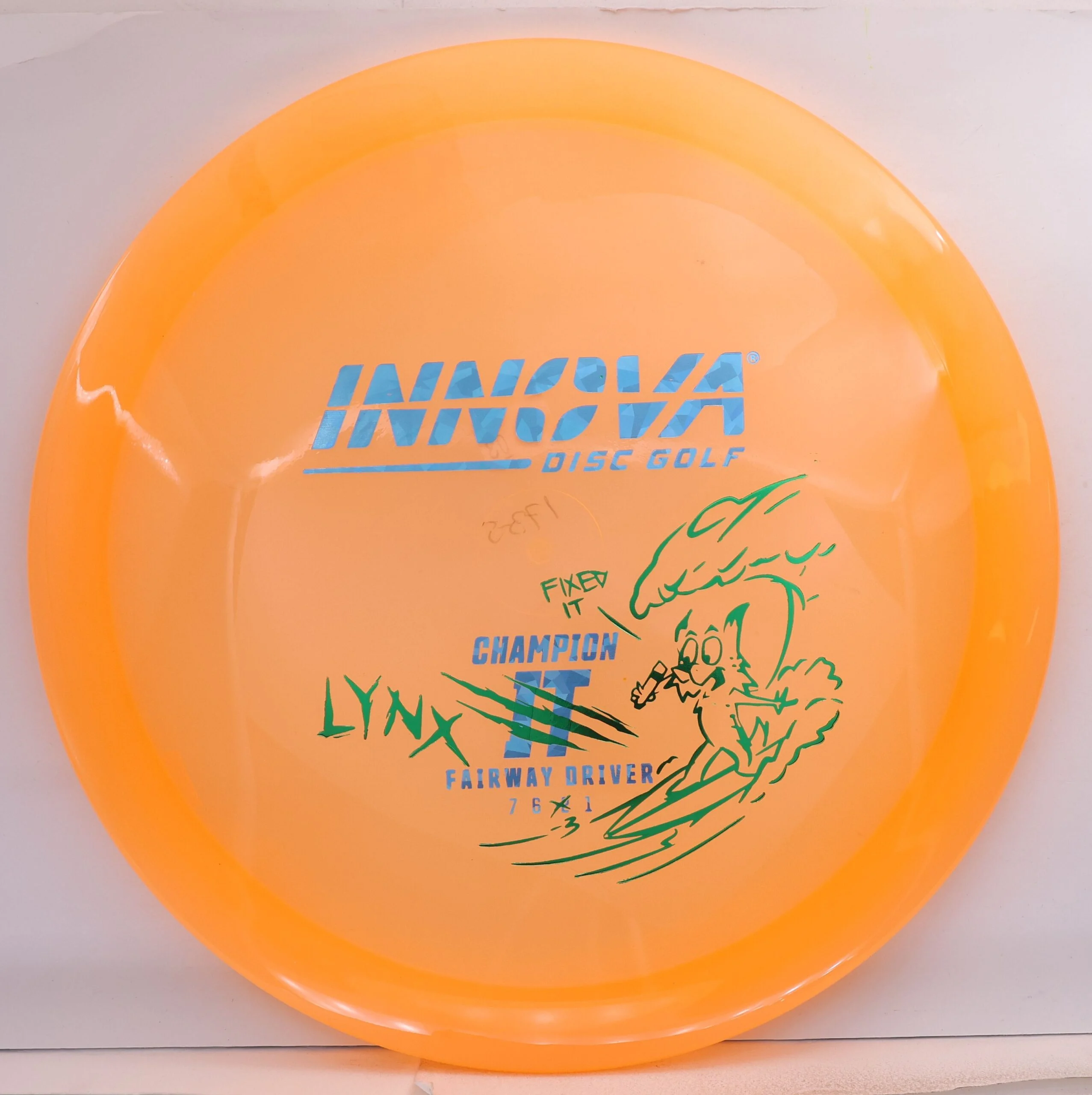 FEATHERWEIGHT CHAMPION ライトウェイト 5インチ Champion Lynx • Marshall Street Disc Golf