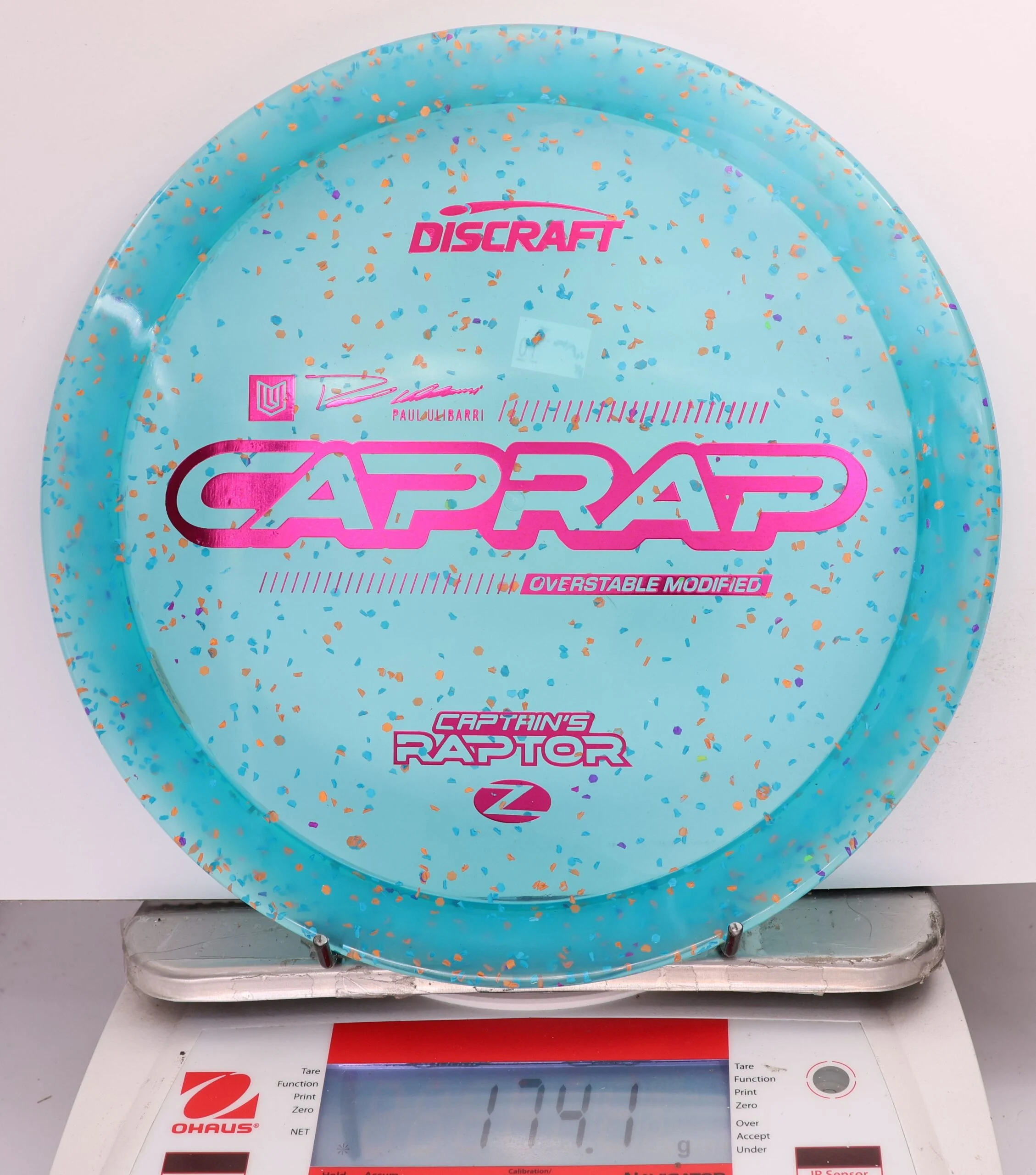 675877 Z Confetti Captain's Raptor, 2026 Paul Ulibarri - #10 Blue, 174