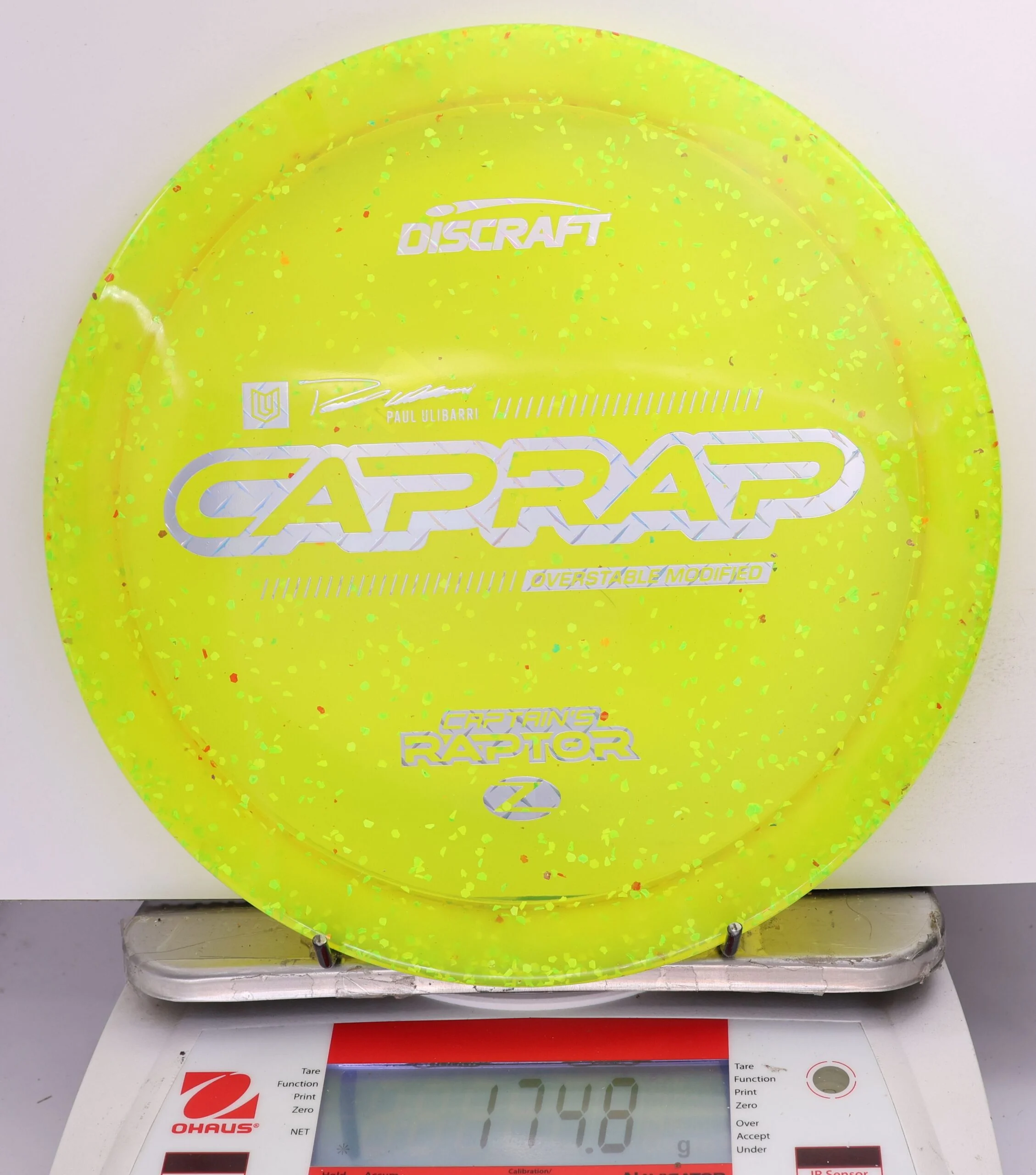 675878 Z Confetti Captain's Raptor, 2026 Paul Ulibarri - #11 Yellow, 175
