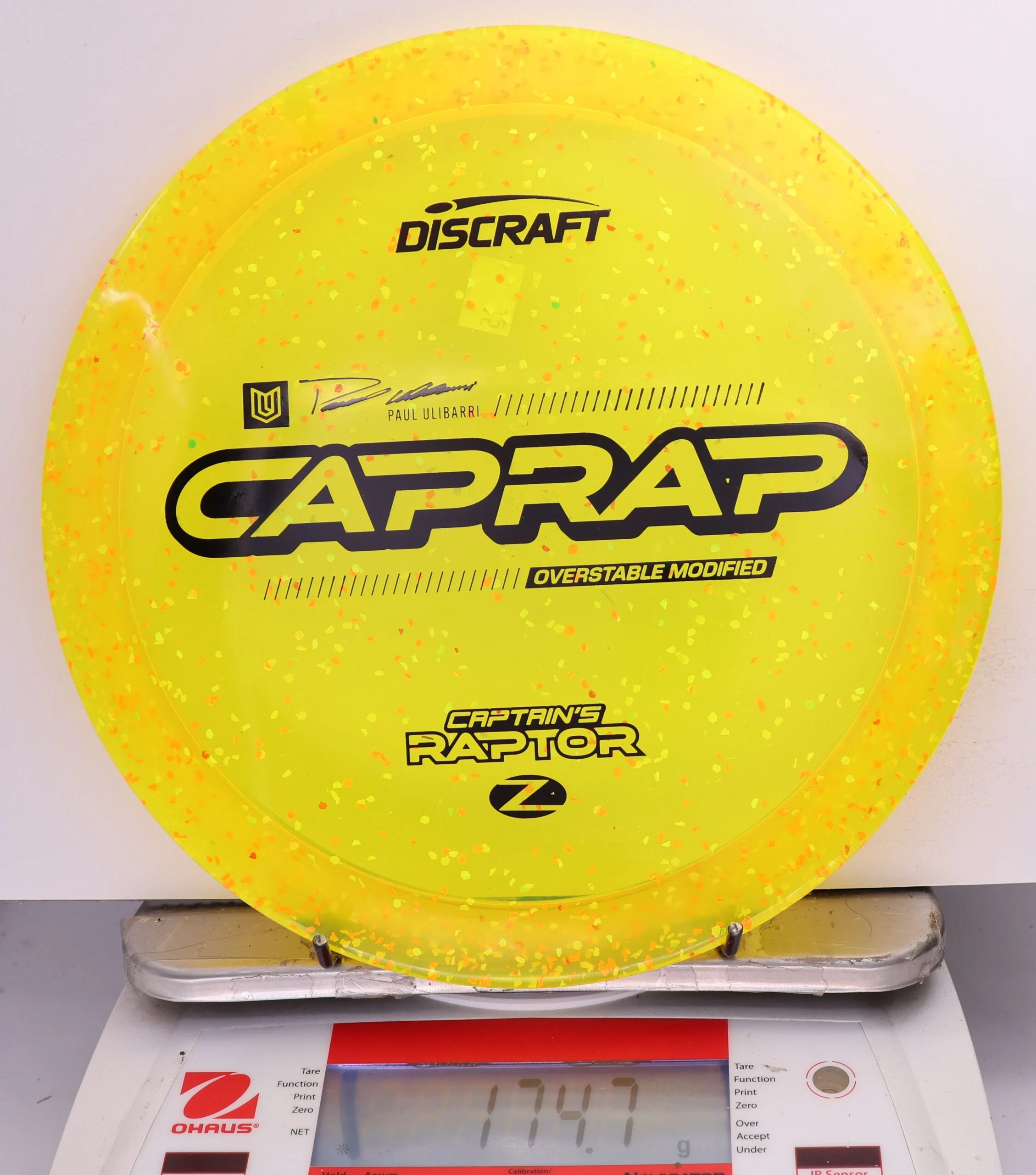 675969 Z Confetti Captain's Raptor, 2026 Paul Ulibarri - #15 Yellow, 175
