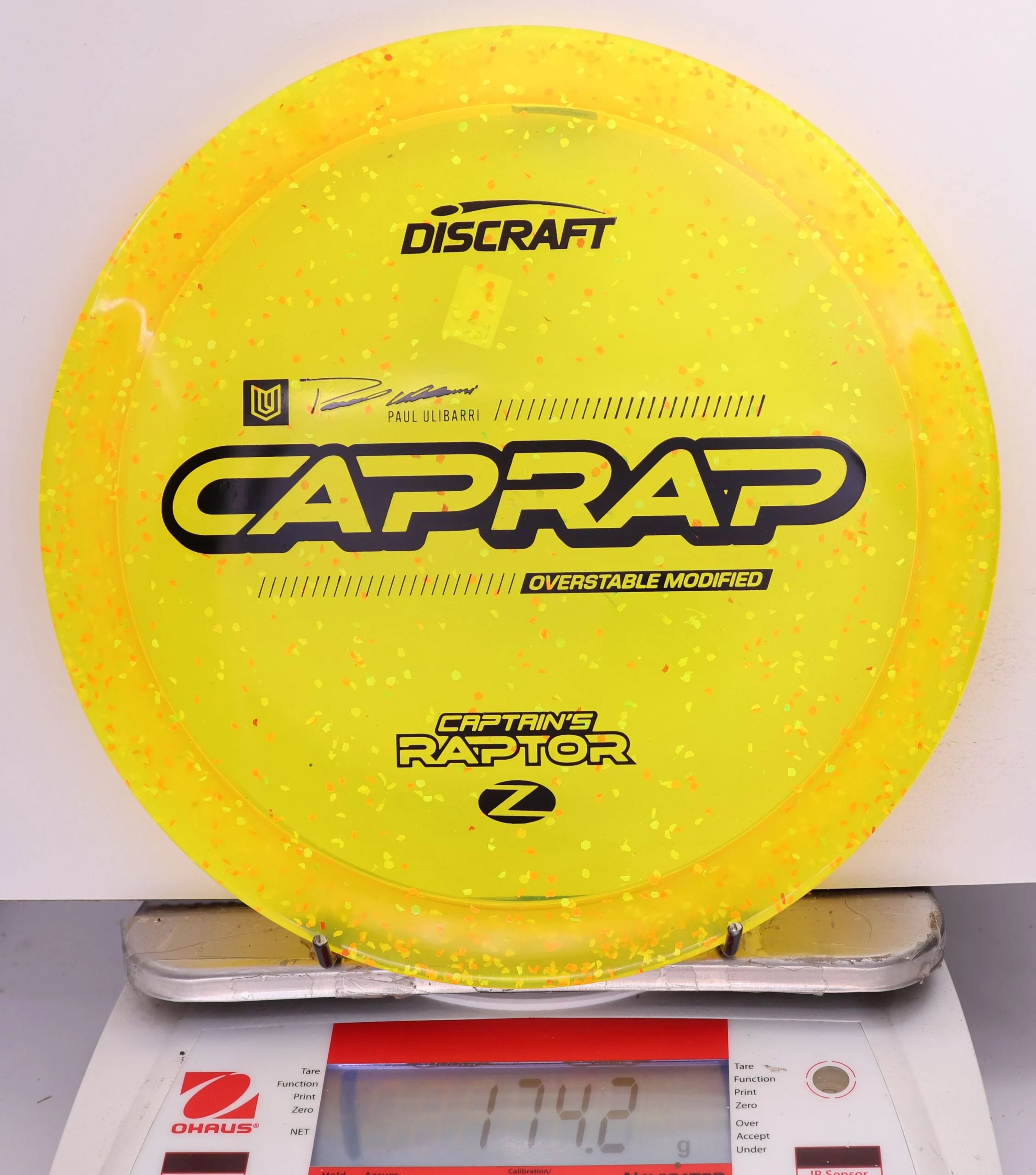 675970 Z Confetti Captain's Raptor, 2026 Paul Ulibarri - #16 Yellow, 174