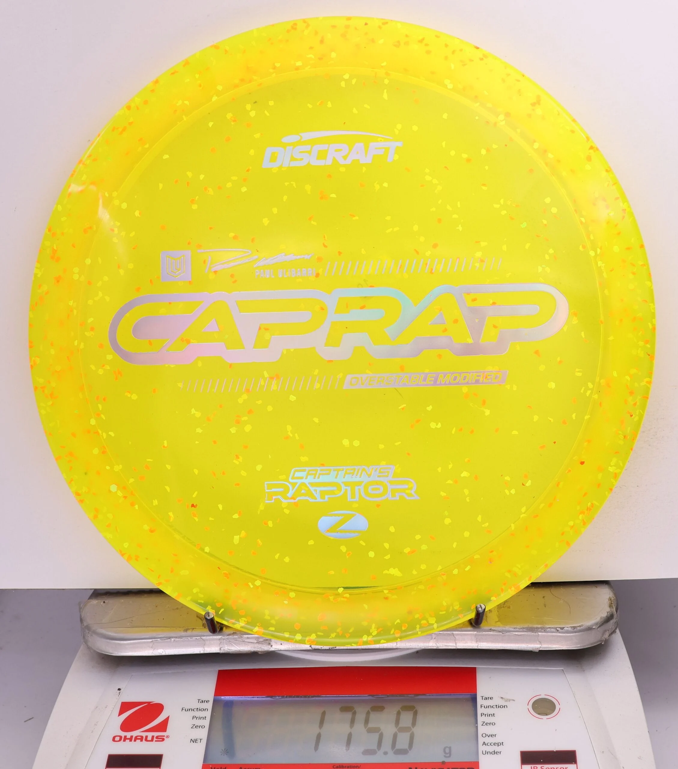 676059 Z Confetti Captain's Raptor, 2026 Paul Ulibarri - #18 Yellow, 176