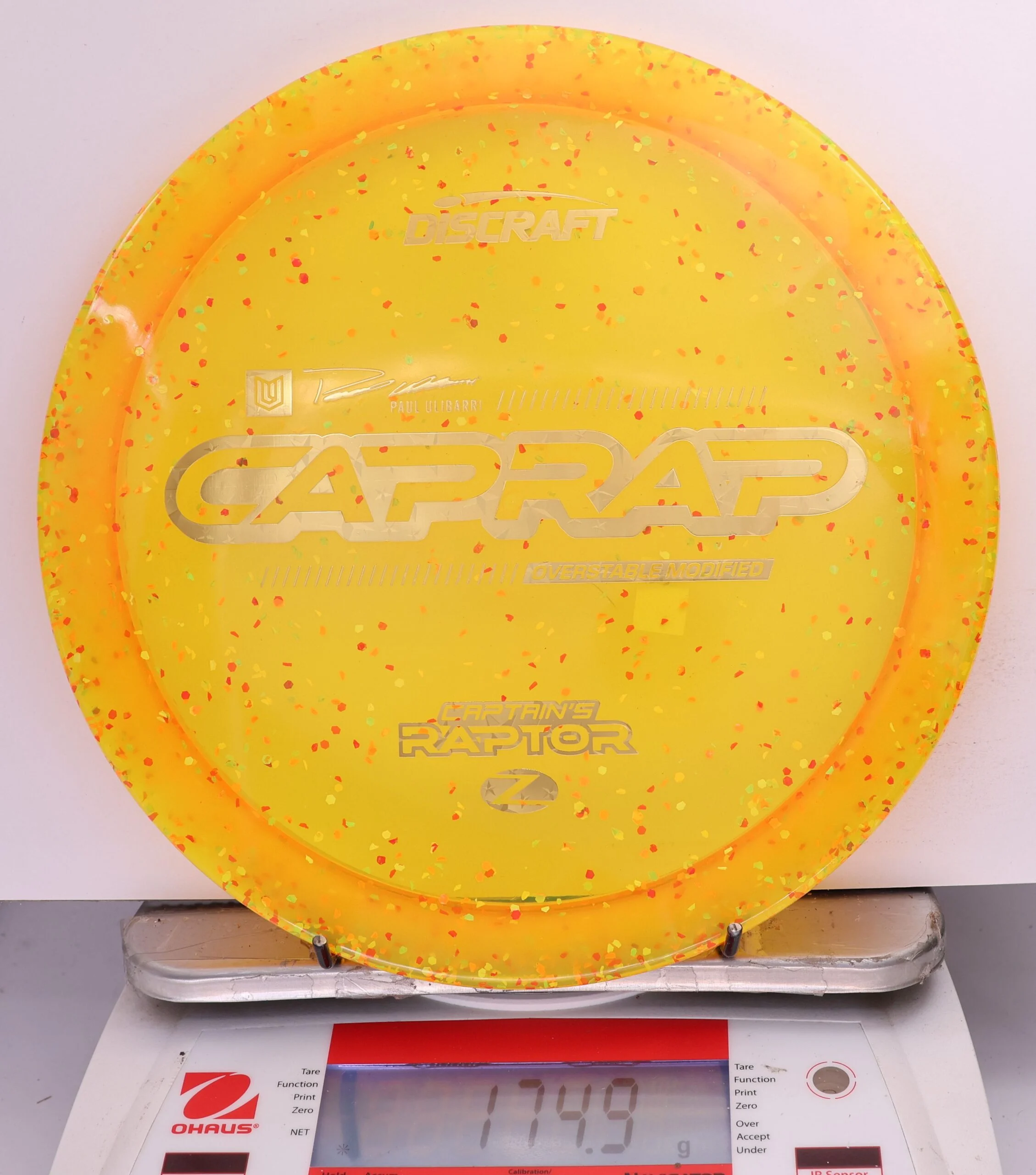 676151 Z Confetti Captain's Raptor, 2026 Paul Ulibarri - #23 Orange, 175