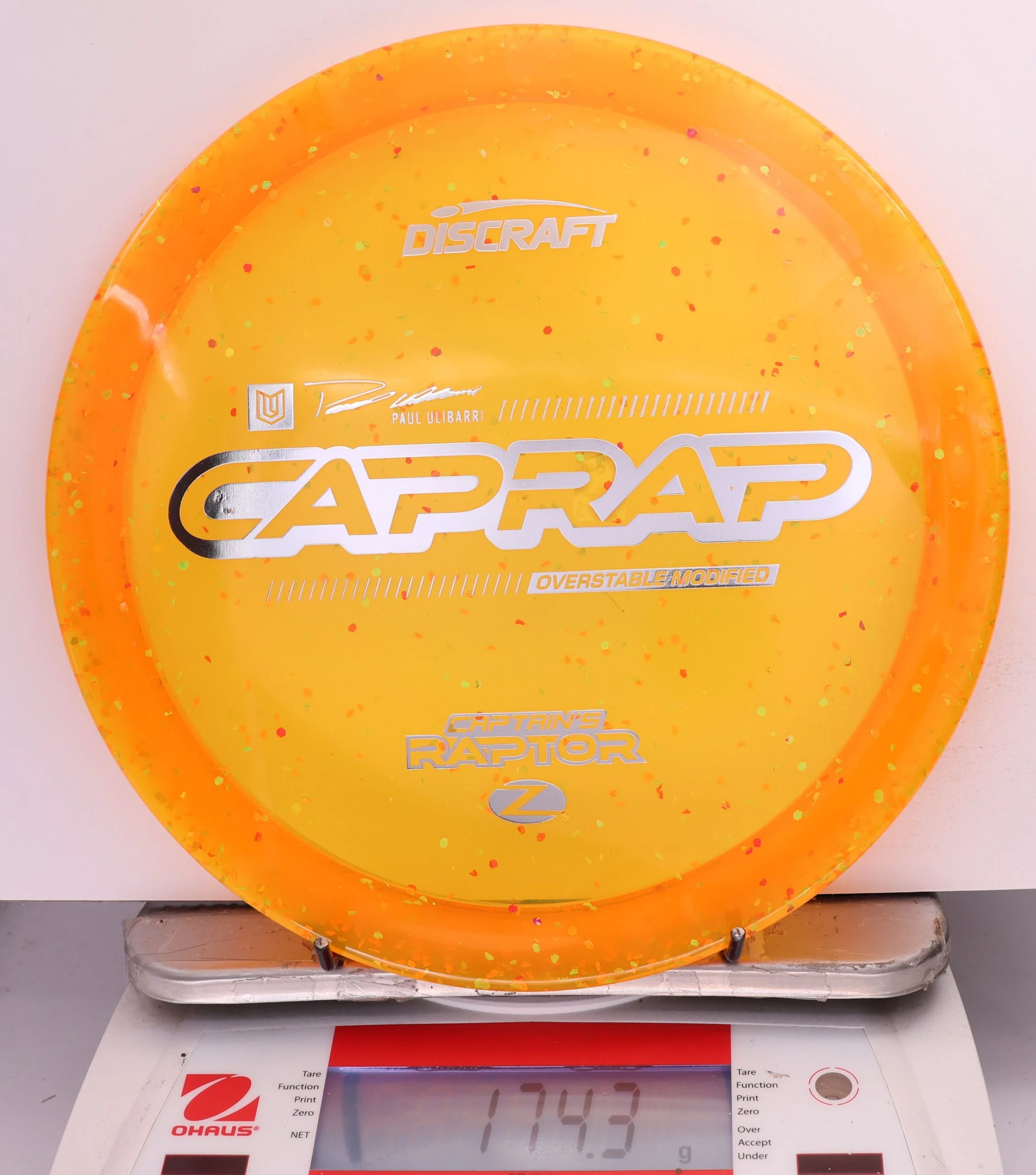 676242 Z Confetti Captain's Raptor, 2026 Paul Ulibarri - #27 Orange, 174
