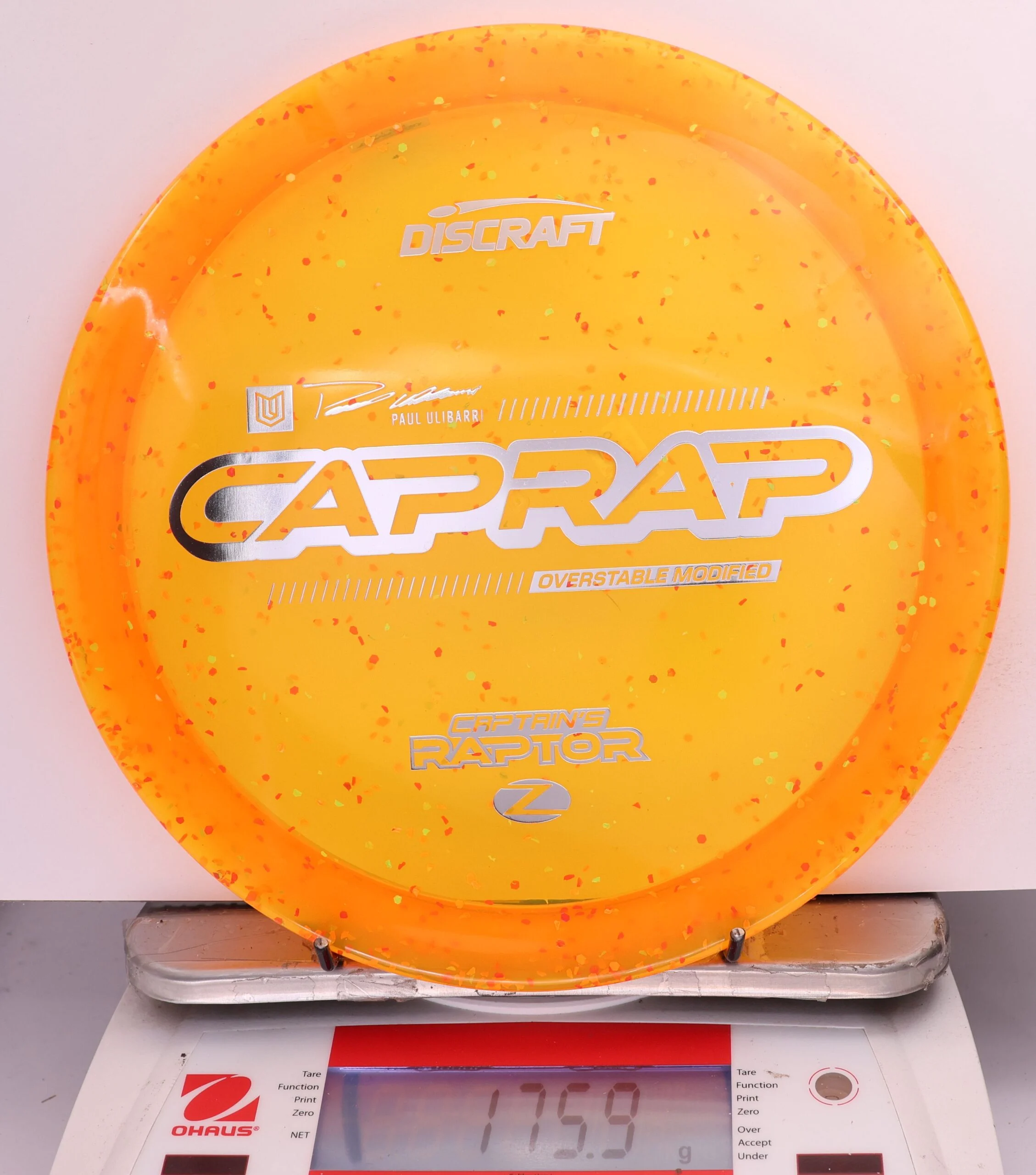 676243 Z Confetti Captain's Raptor, 2026 Paul Ulibarri - #28 Orange, 176