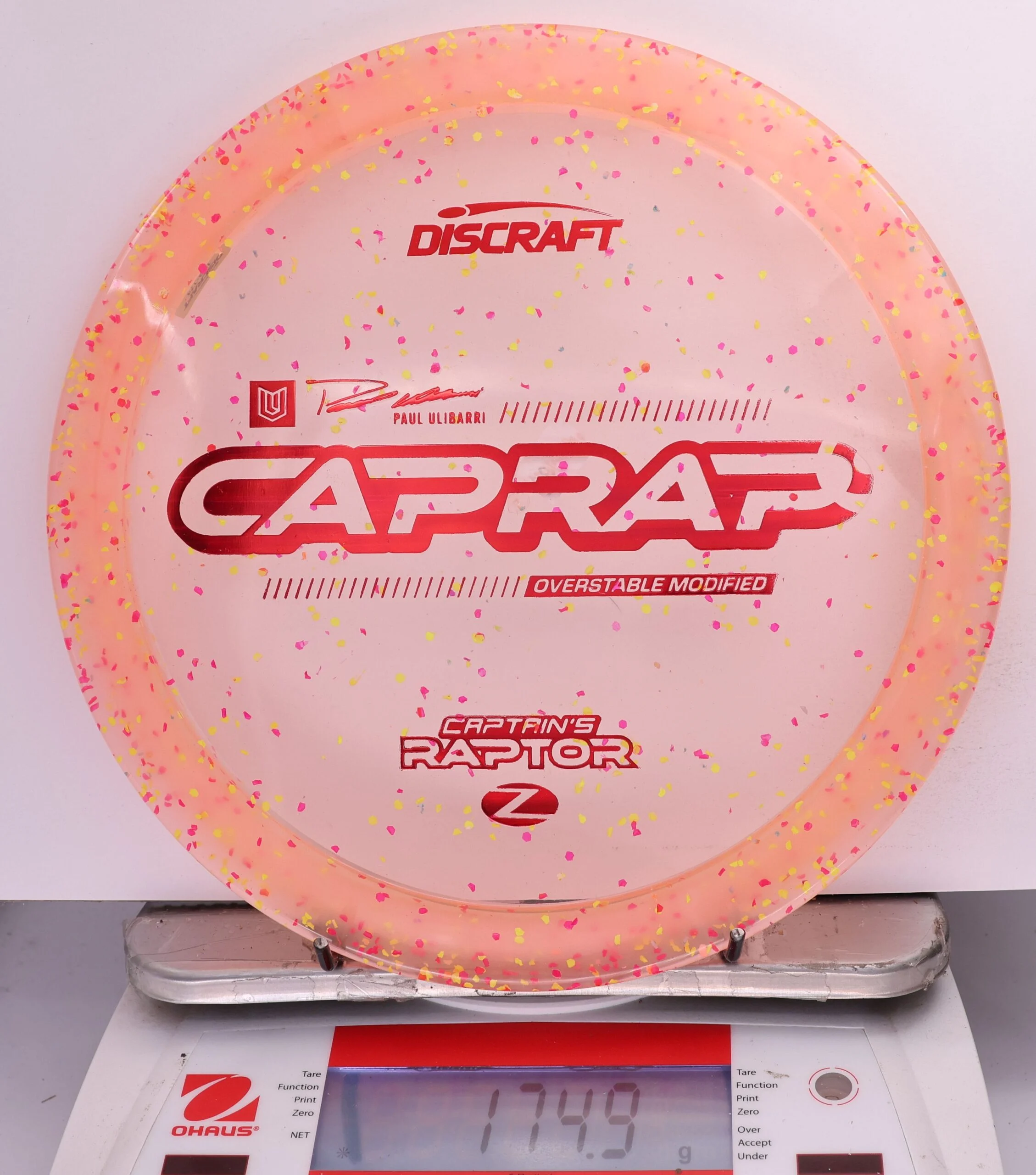 676245 Z Confetti Captain's Raptor, 2026 Paul Ulibarri - #30 Peach, 175
