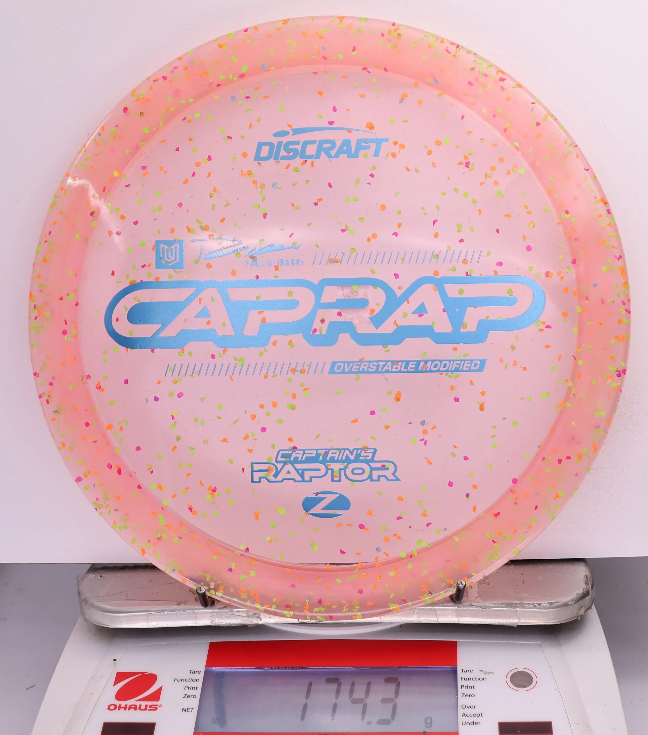 676246 Z Confetti Captain's Raptor, 2026 Paul Ulibarri - #31 Peach, 174