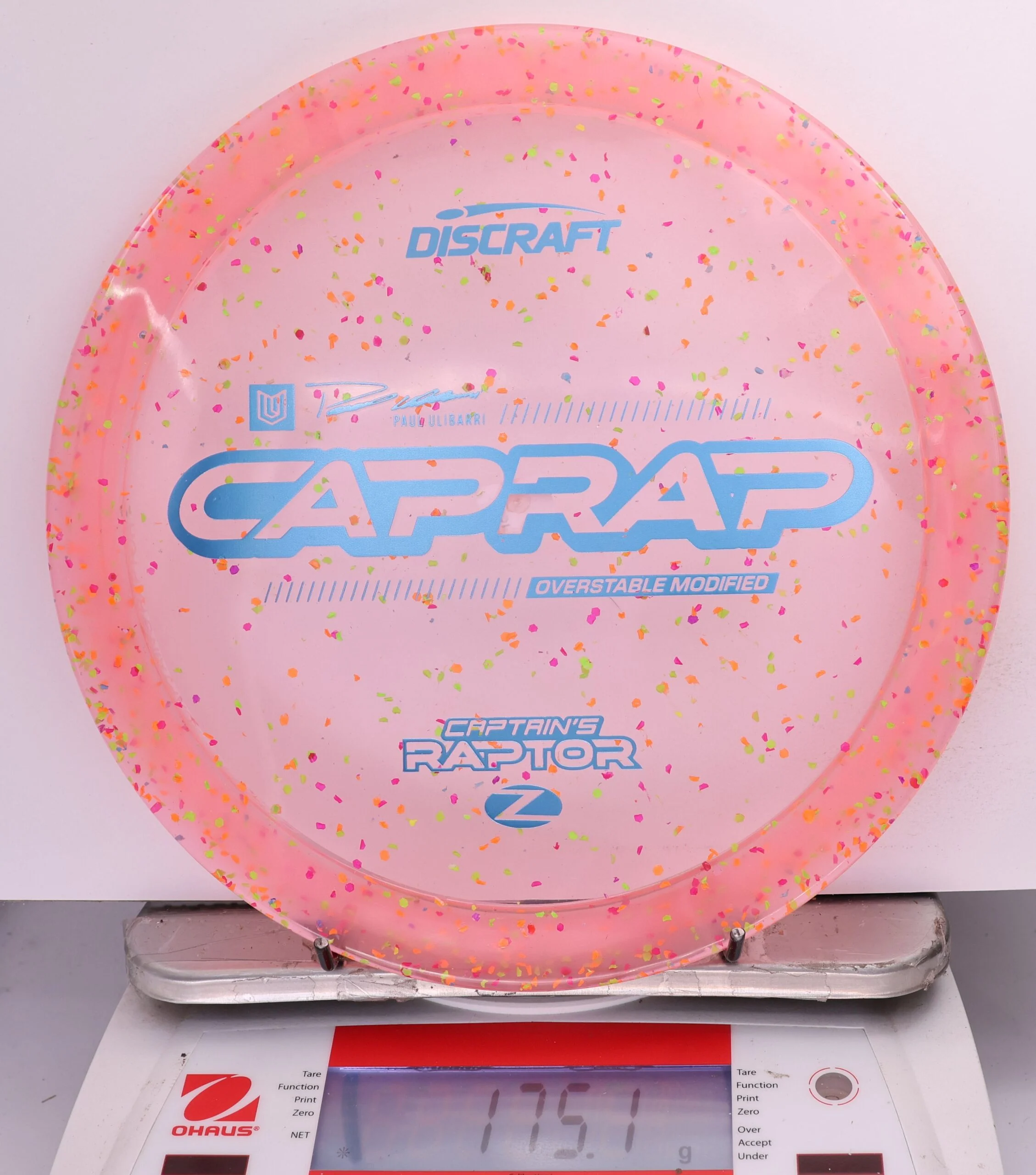 676334 Z Confetti Captain's Raptor, 2026 Paul Ulibarri - #32 Pink, 175