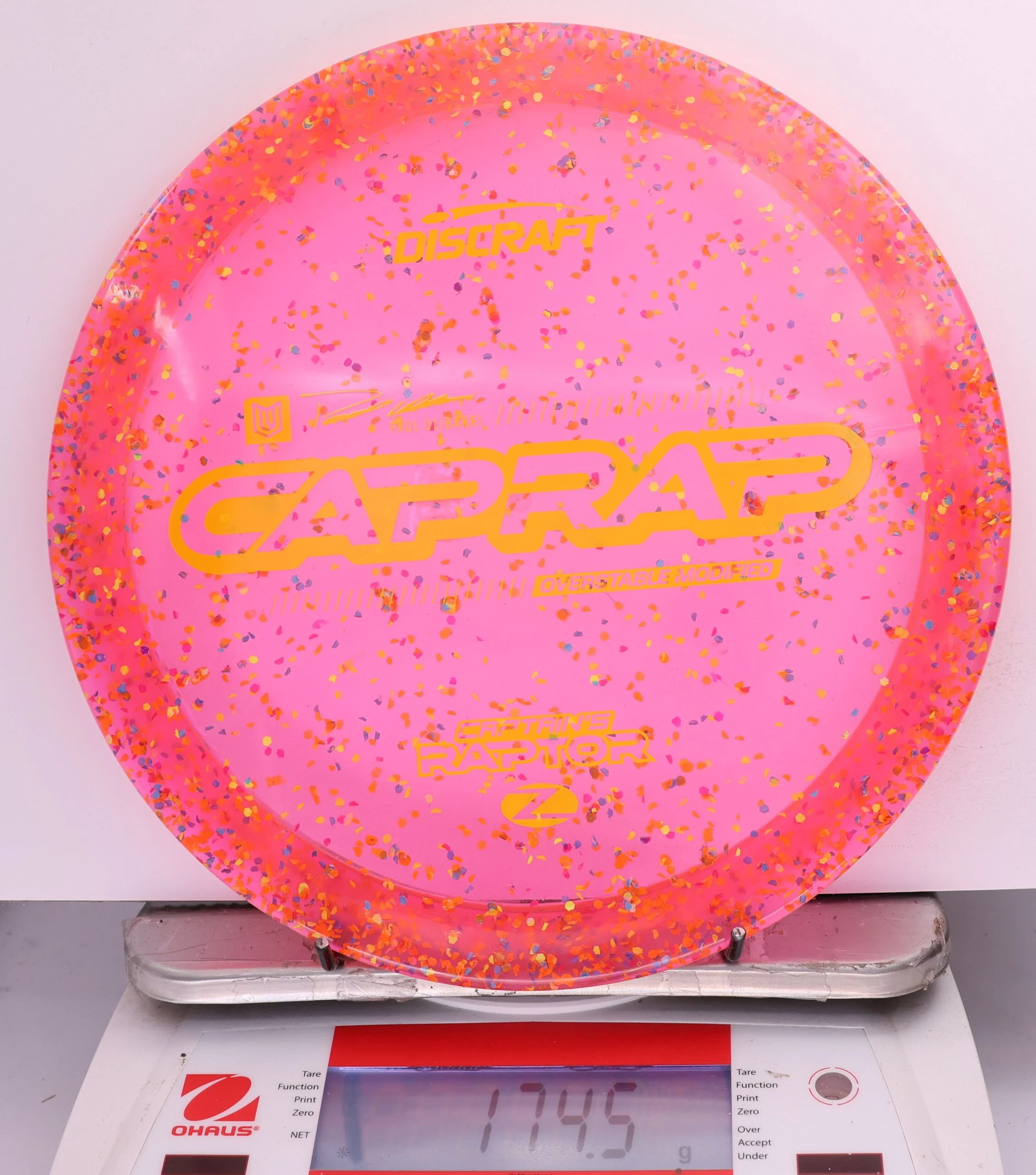 676520 Z Confetti Captain's Raptor, 2026 Paul Ulibarri - #44 RedPink, 175