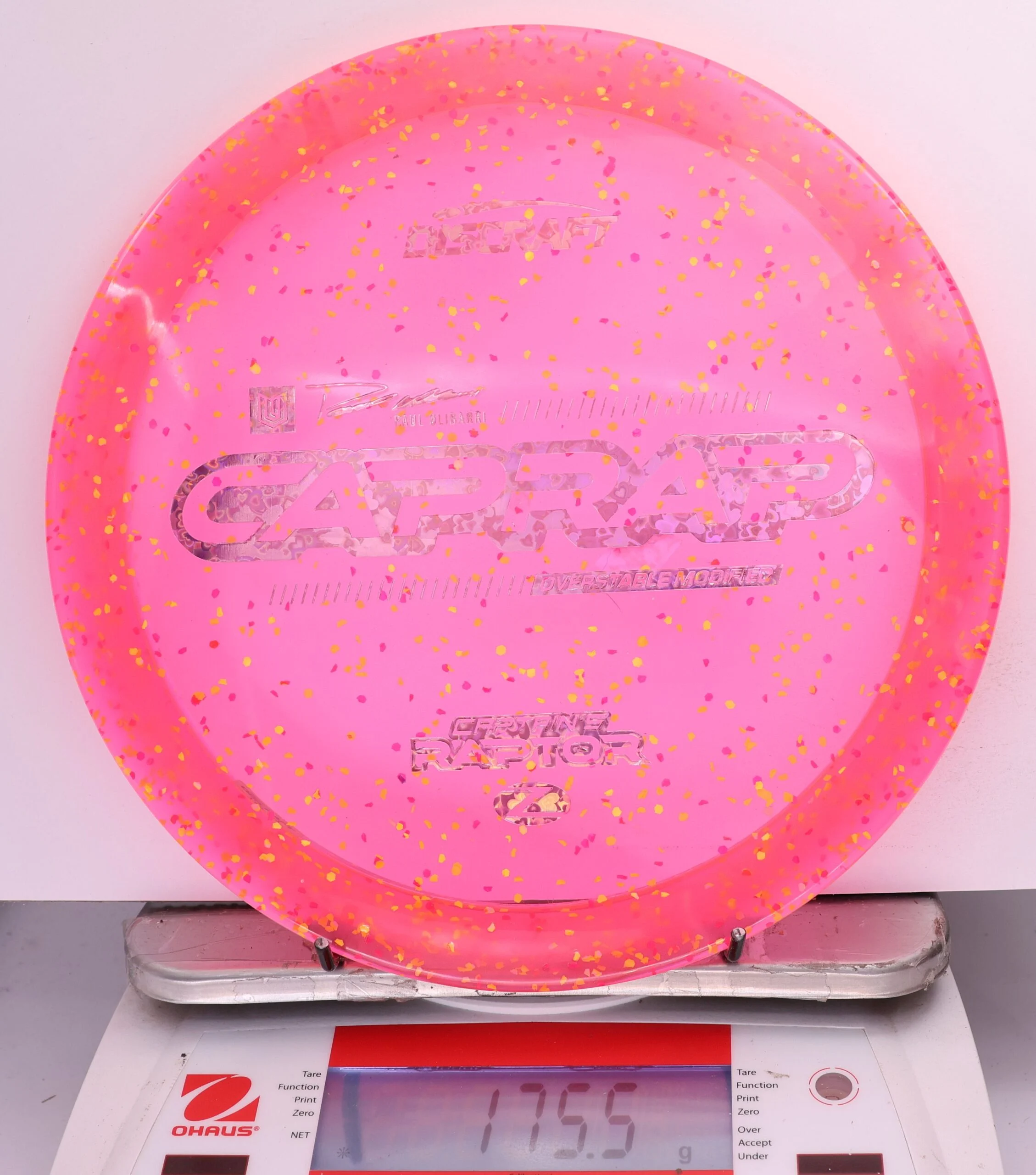 676613 Z Confetti Captain's Raptor, 2026 Paul Ulibarri - #50 RedPink, 176