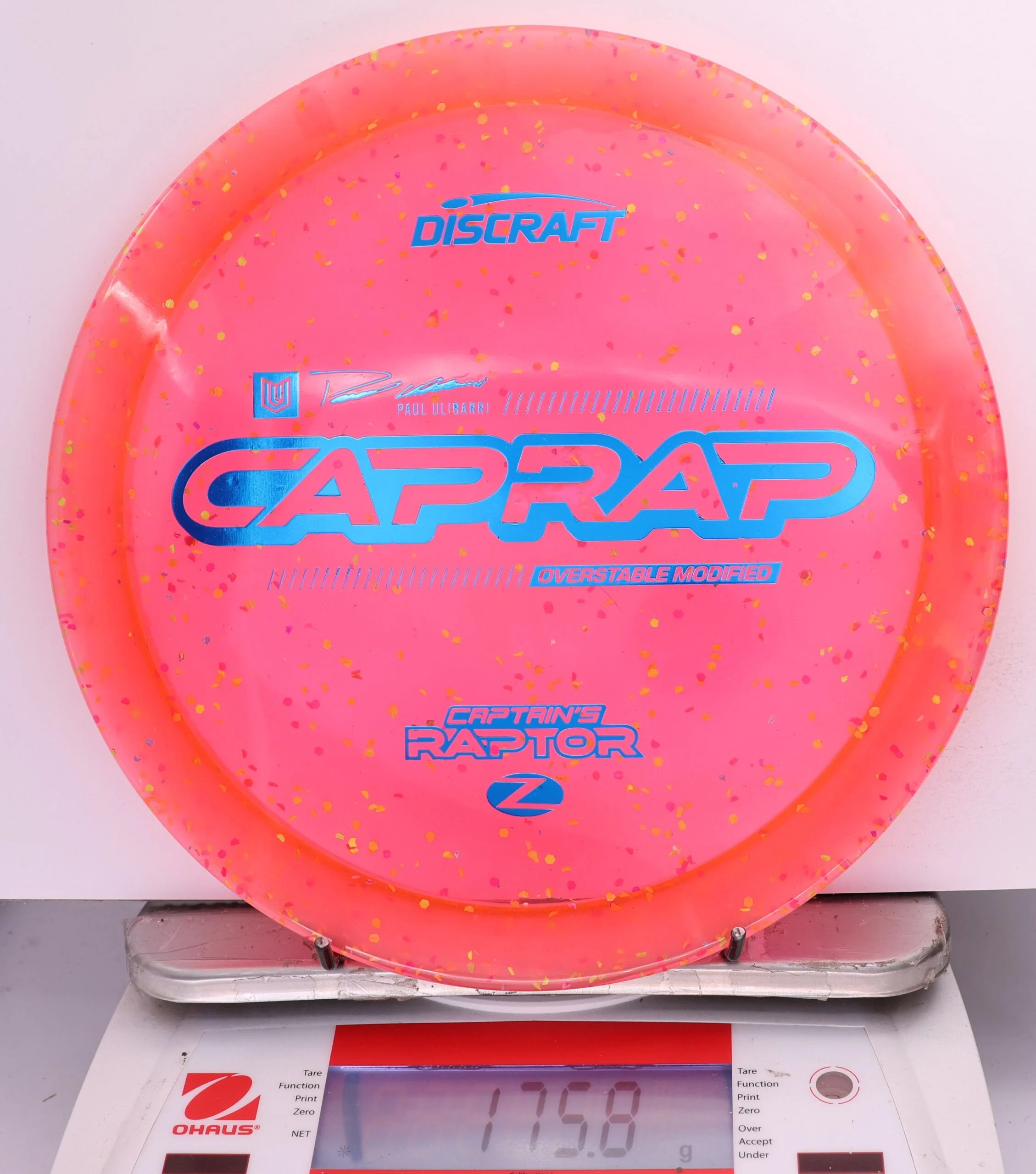676704 Z Confetti Captain's Raptor, 2026 Paul Ulibarri - #54 RedOrange, 176