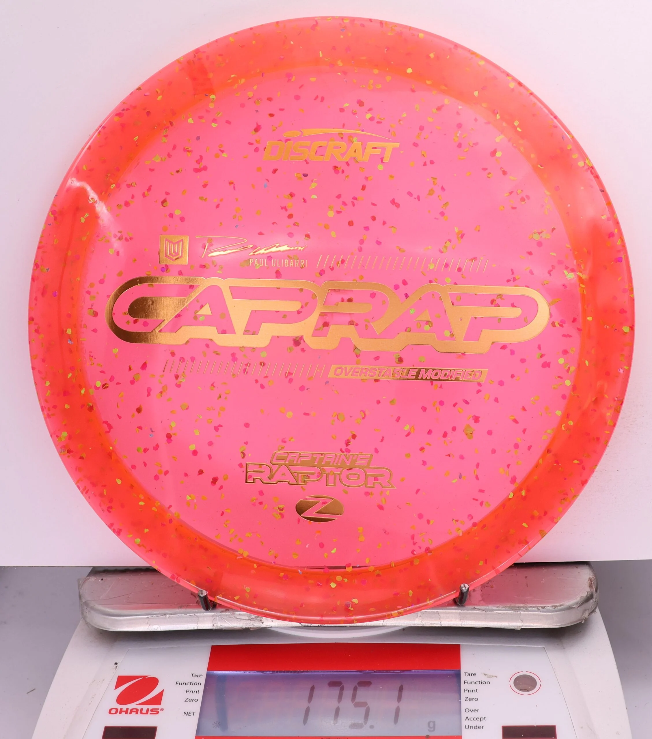 676706 Z Confetti Captain's Raptor, 2026 Paul Ulibarri - #56 RedOrange, 175