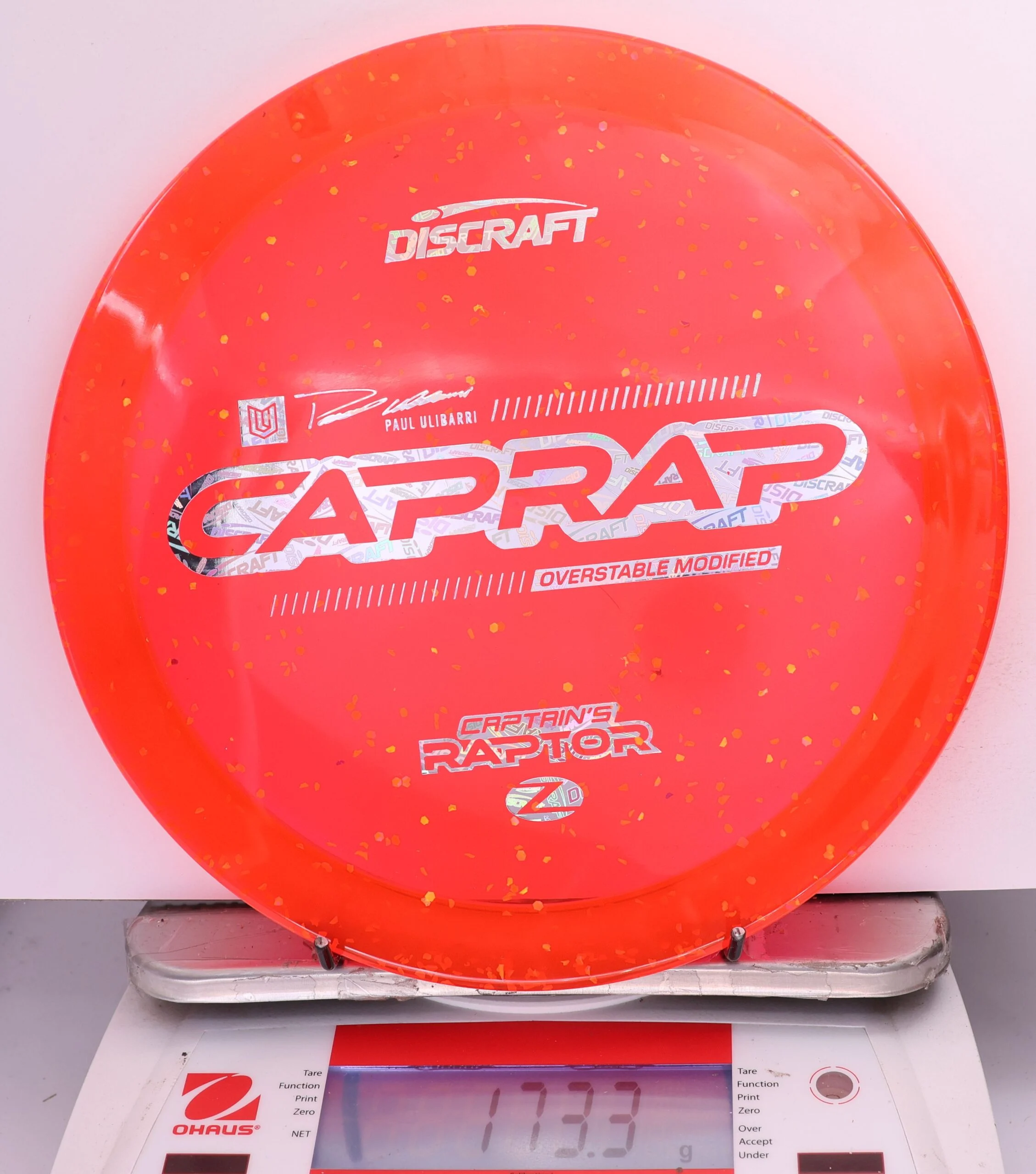 676796 Z Confetti Captain's Raptor, 2026 Paul Ulibarri - #59 RedOrange, 173