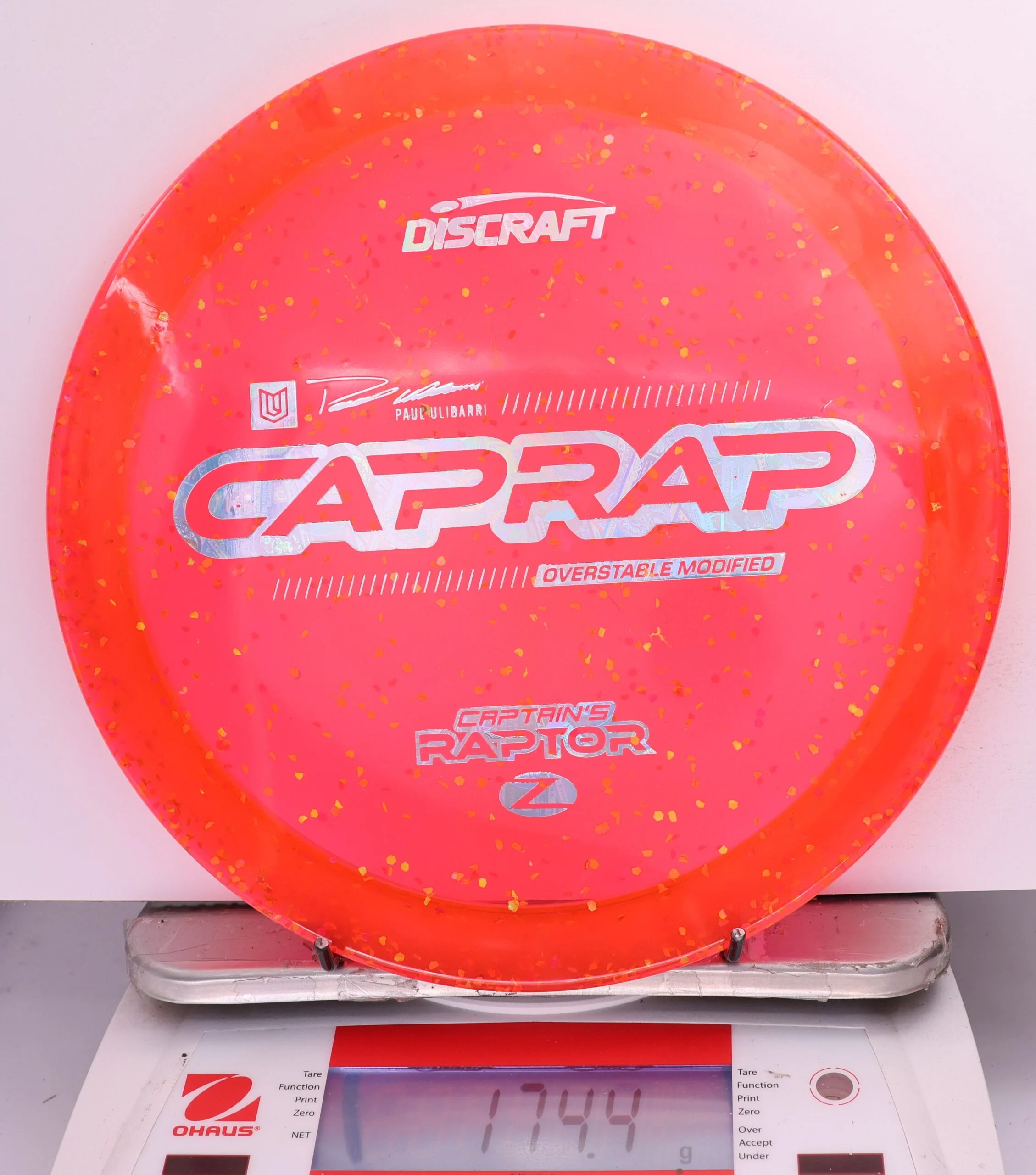 676889 Z Confetti Captain's Raptor, 2026 Paul Ulibarri - #65 Red, 174