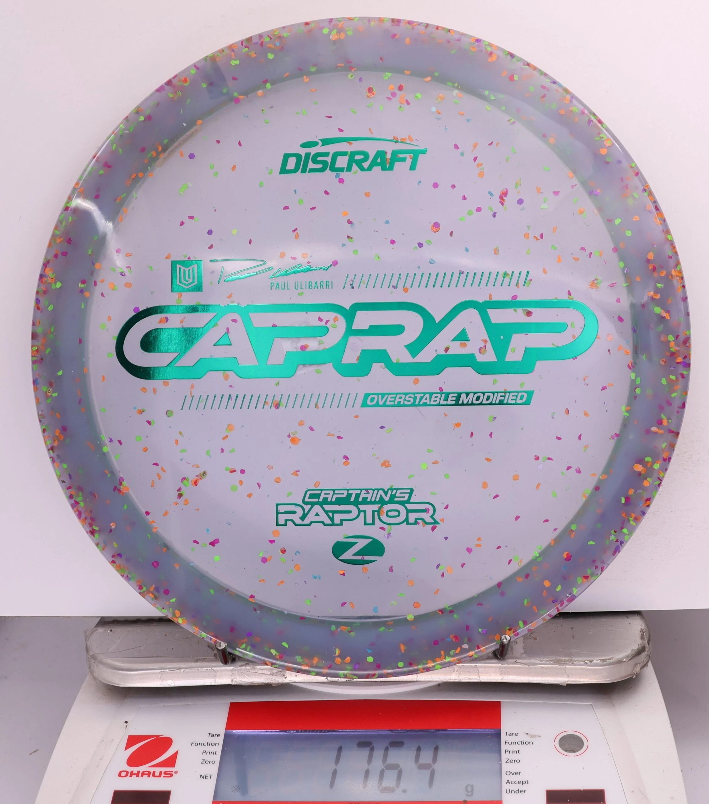 676981 Z Confetti Captain's Raptor, 2026 Paul Ulibarri - #70 Gray, 176