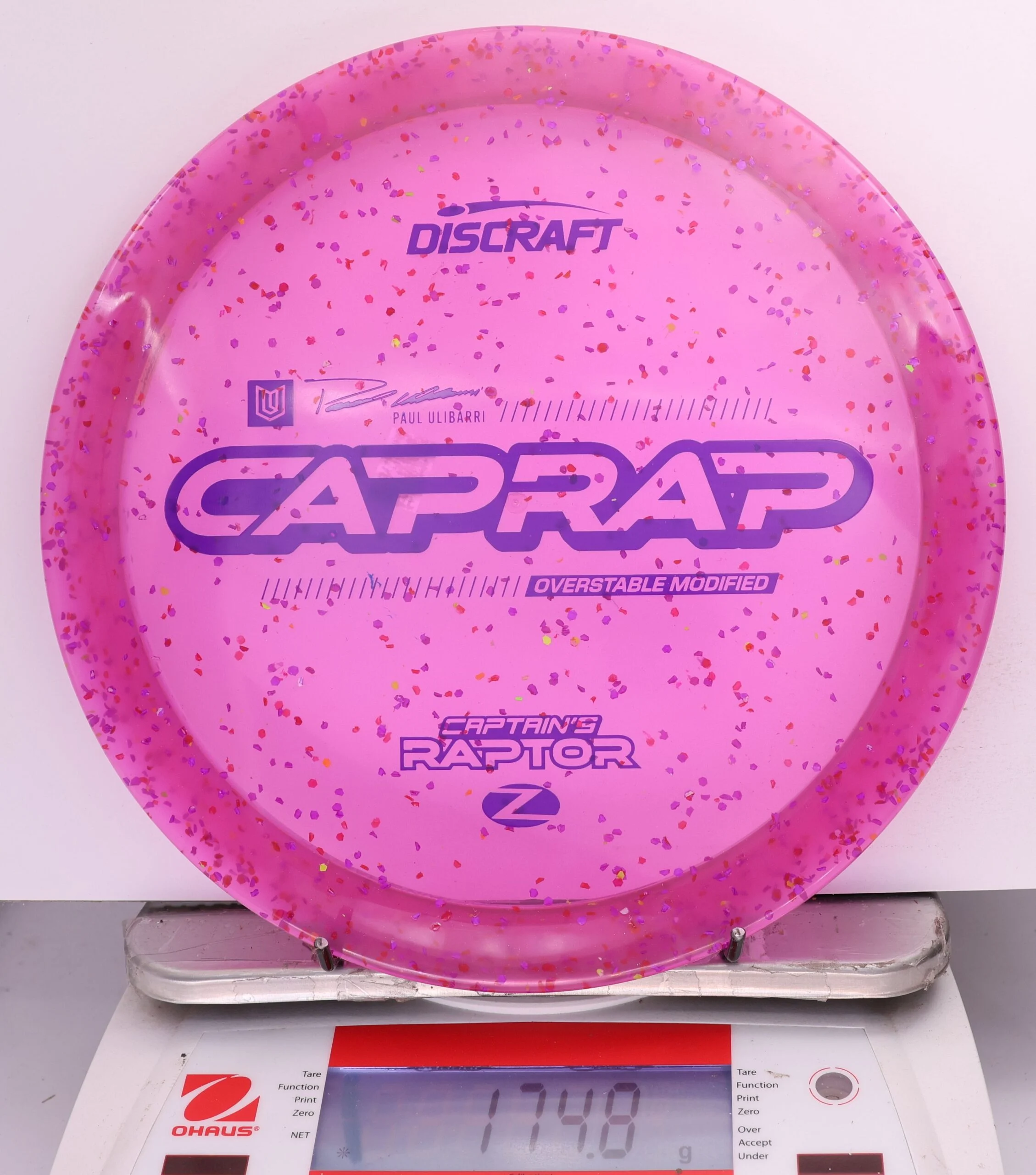 677162 Z Confetti Captain's Raptor, 2026 Paul Ulibarri - #77 Magneta, 175
