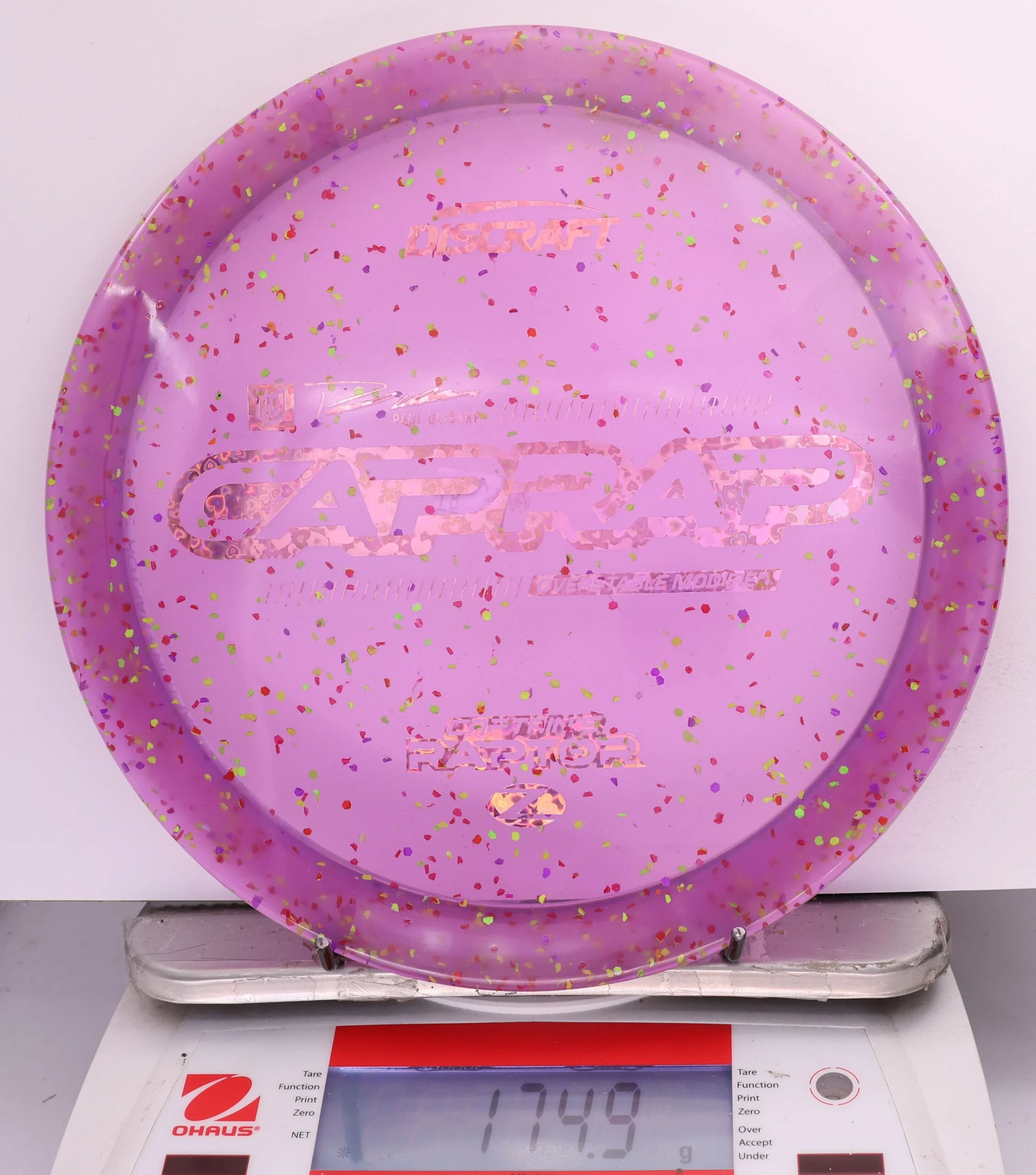677166 Z Confetti Captain's Raptor, 2026 Paul Ulibarri - #81 Purple, 175