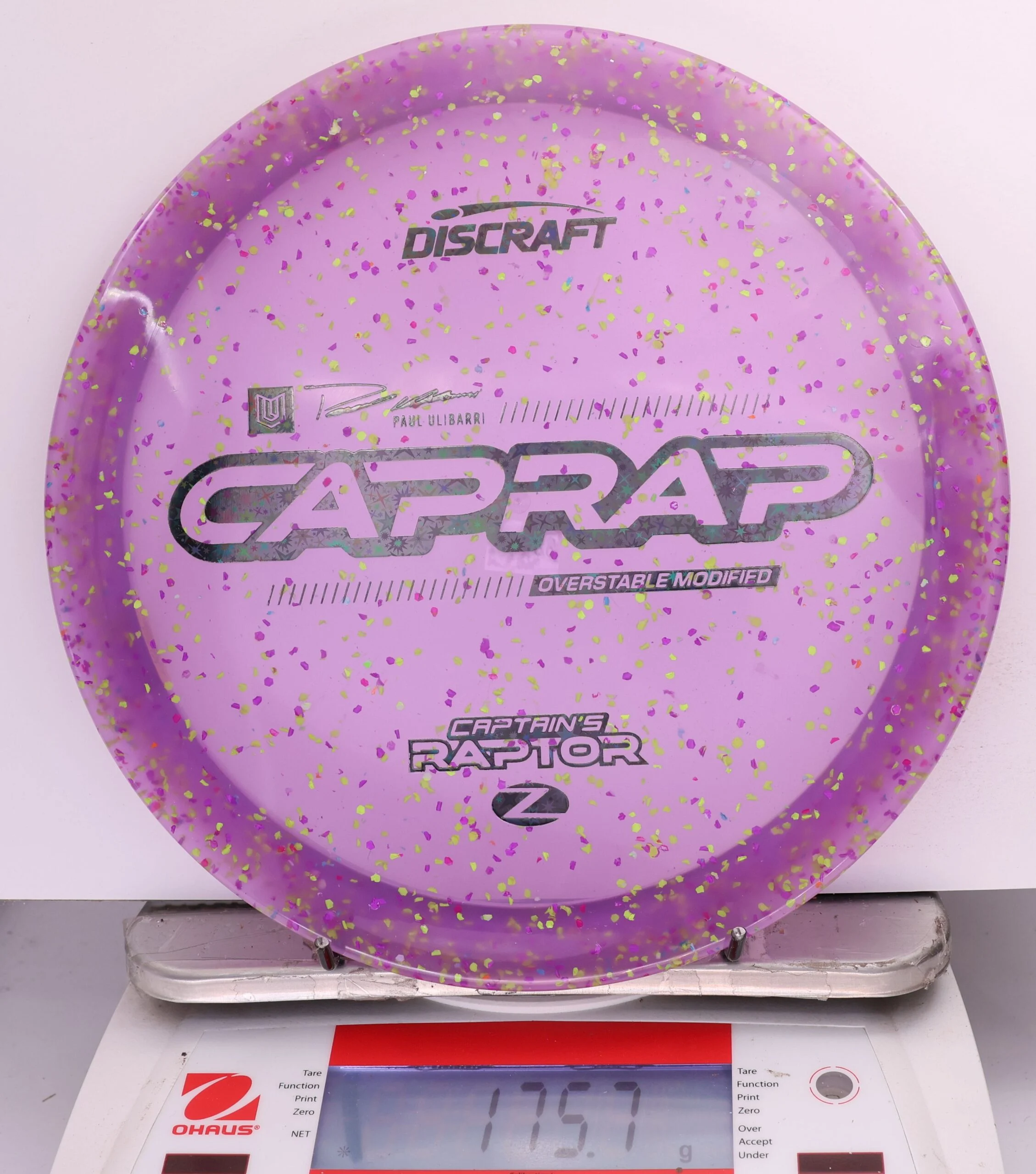 677255 Z Confetti Captain's Raptor, 2026 Paul Ulibarri - #83 Purple, 176