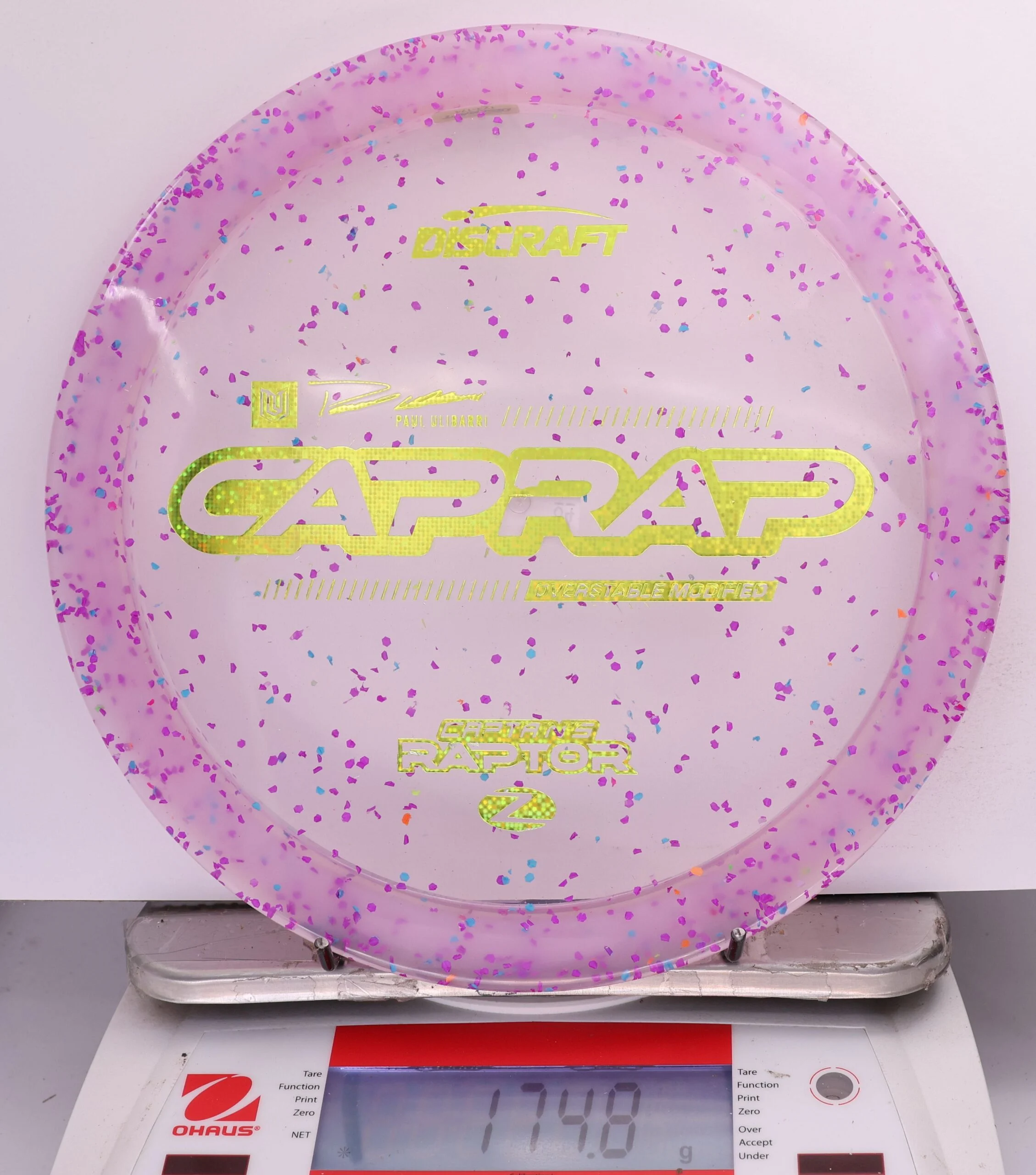 677256 Z Confetti Captain's Raptor, 2026 Paul Ulibarri - #84 LtPurple, 175