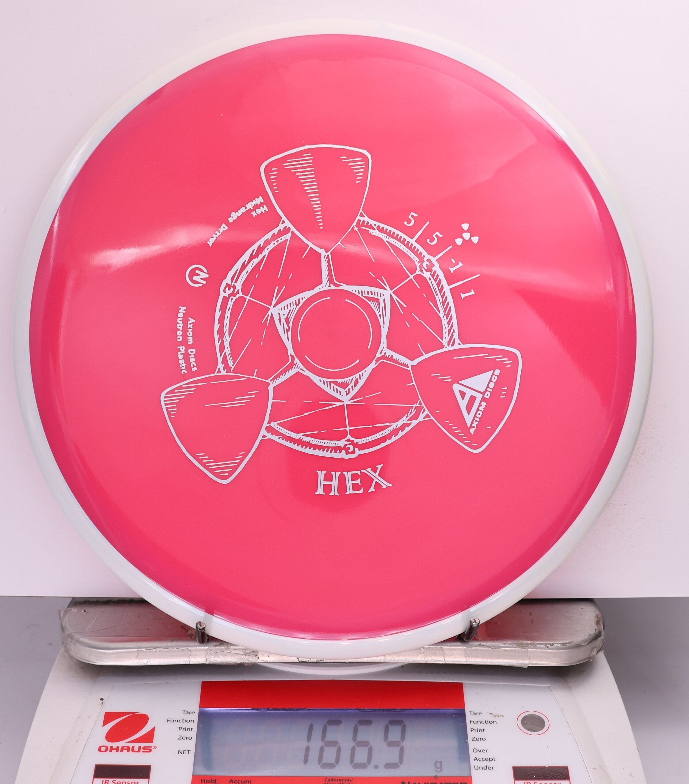 679354 Neutron Hex - #212 White-Pink, 167