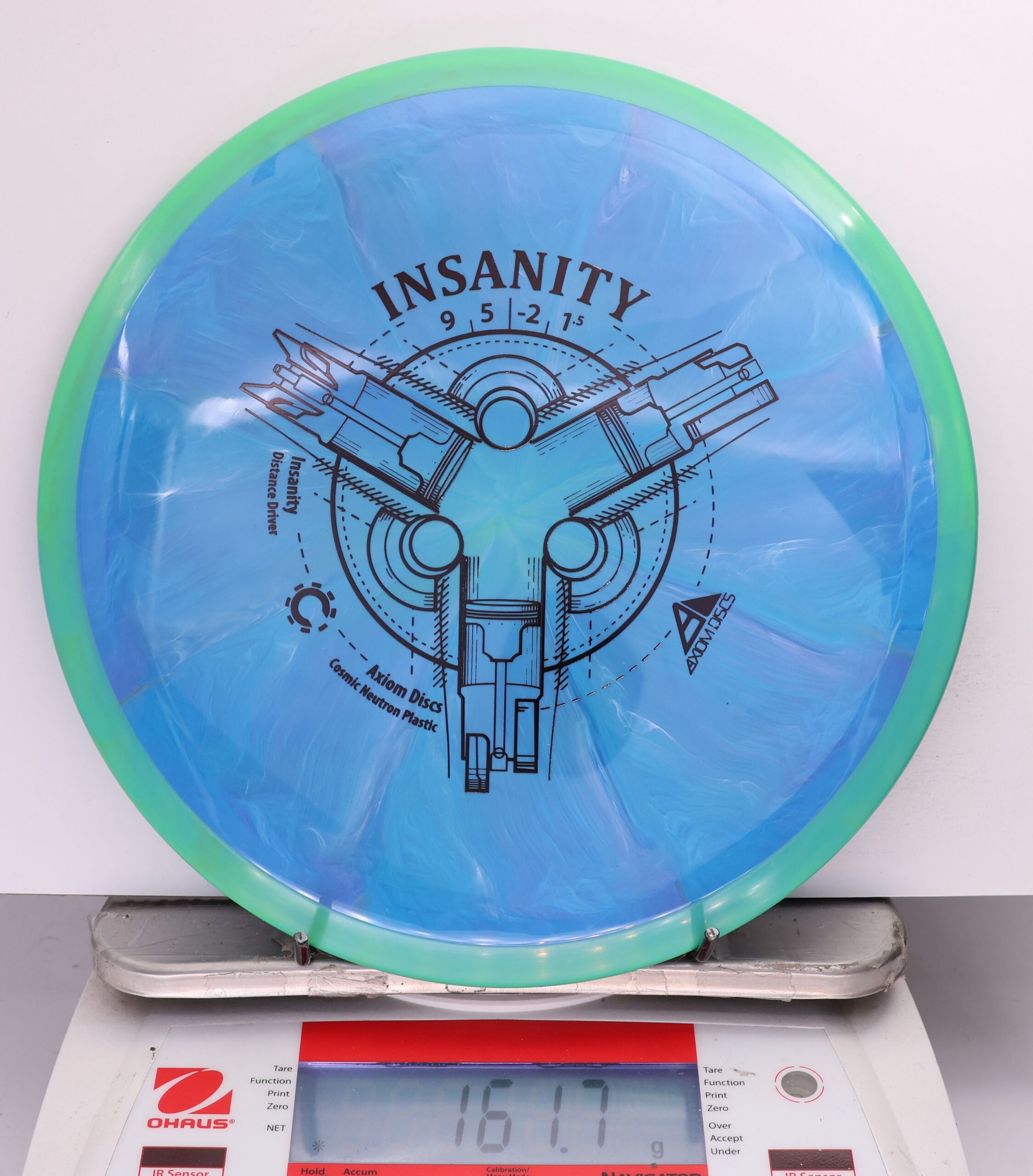 679392 Cosmic Neutron Insanity - #206 Teal-Blue, 162