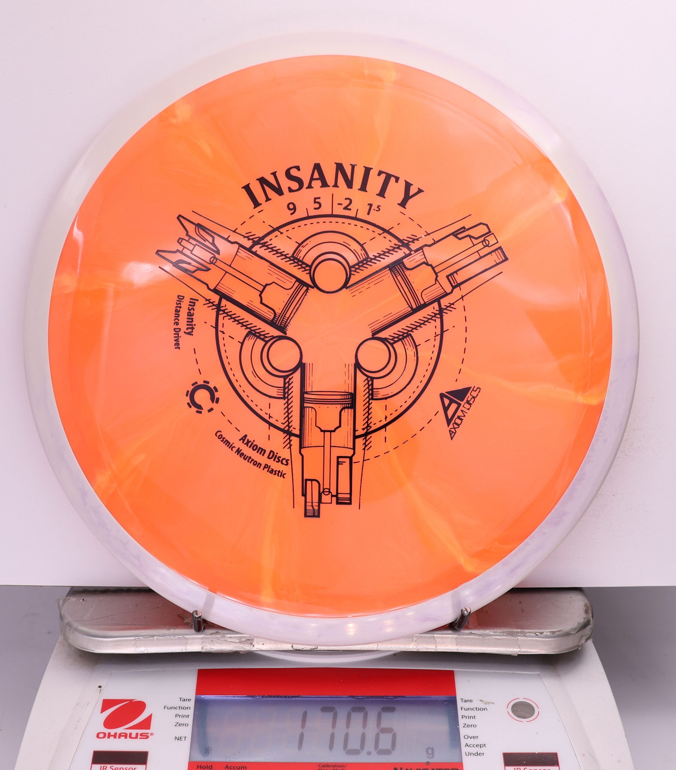 679404 Cosmic Neutron Insanity - #211 White-Orange, 171