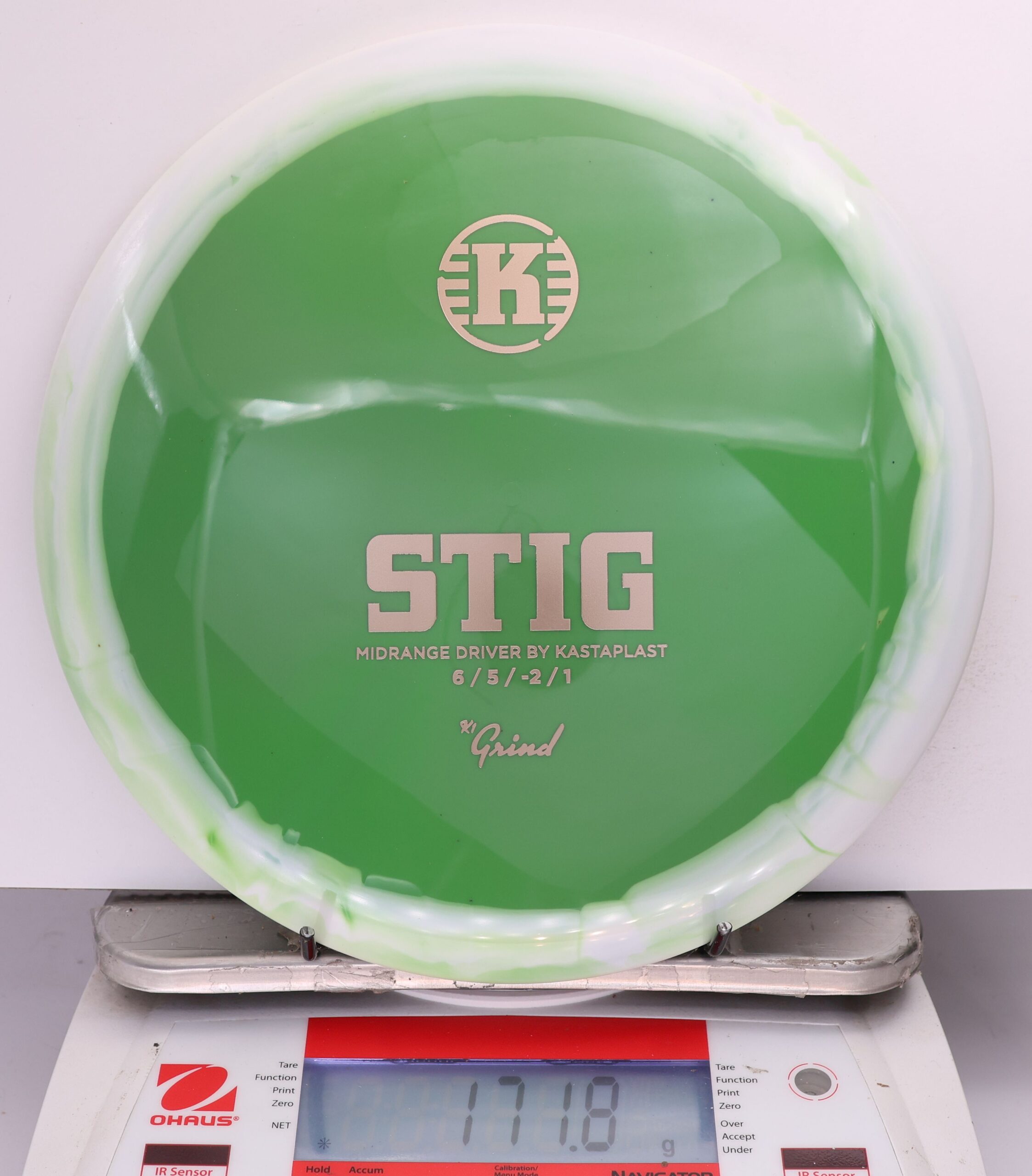 679971 K1 Grind Stig - #910 White-Green, 172