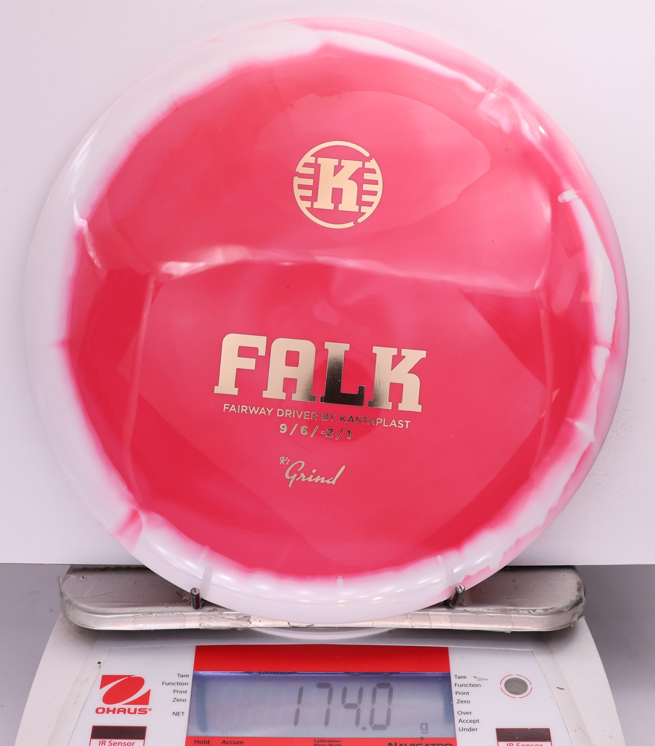 679988 K1 Grind Falk - #915 White-PinkRed, 174