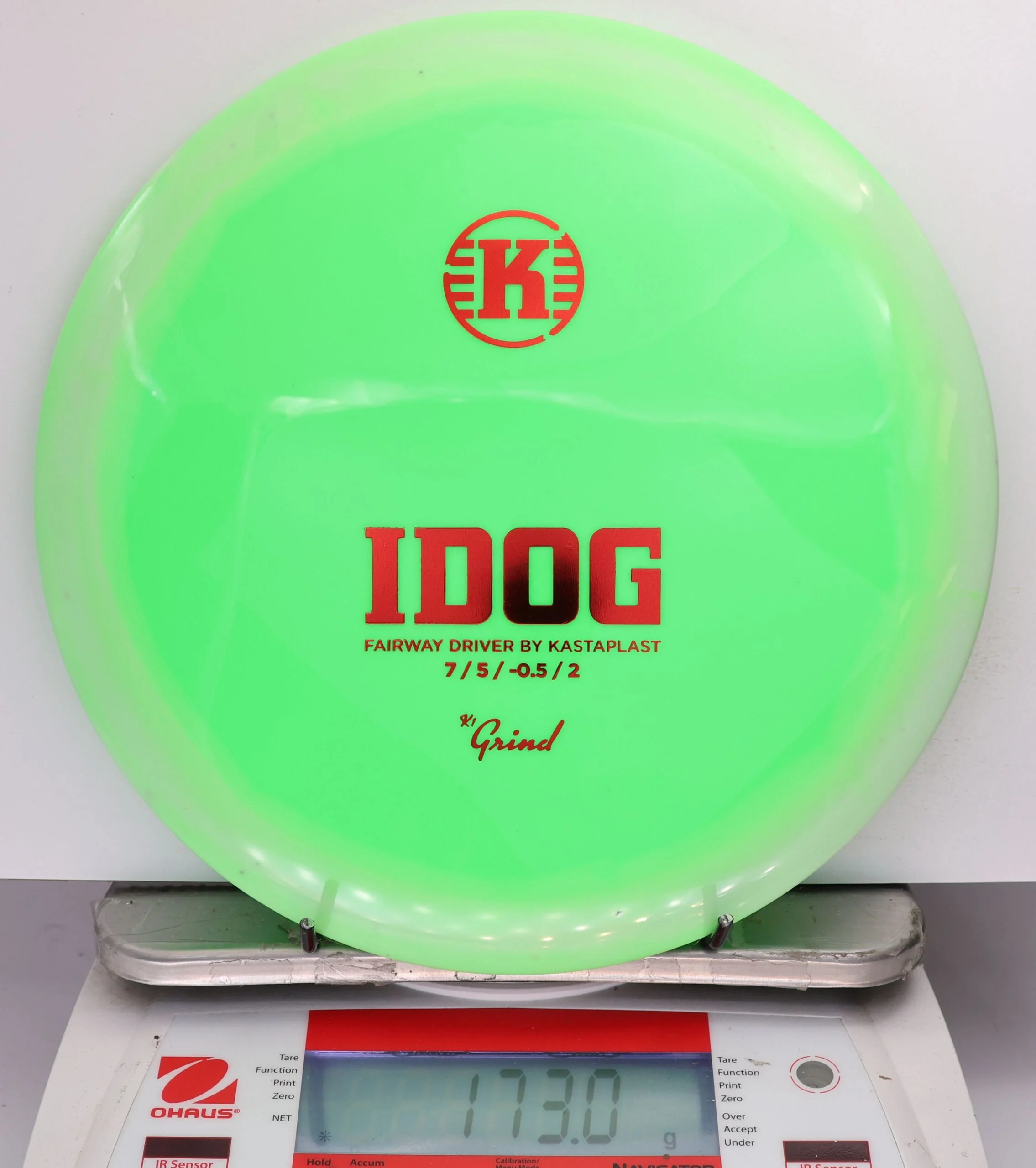 680020 K1 Grind Idog - #912 White-Green, 173