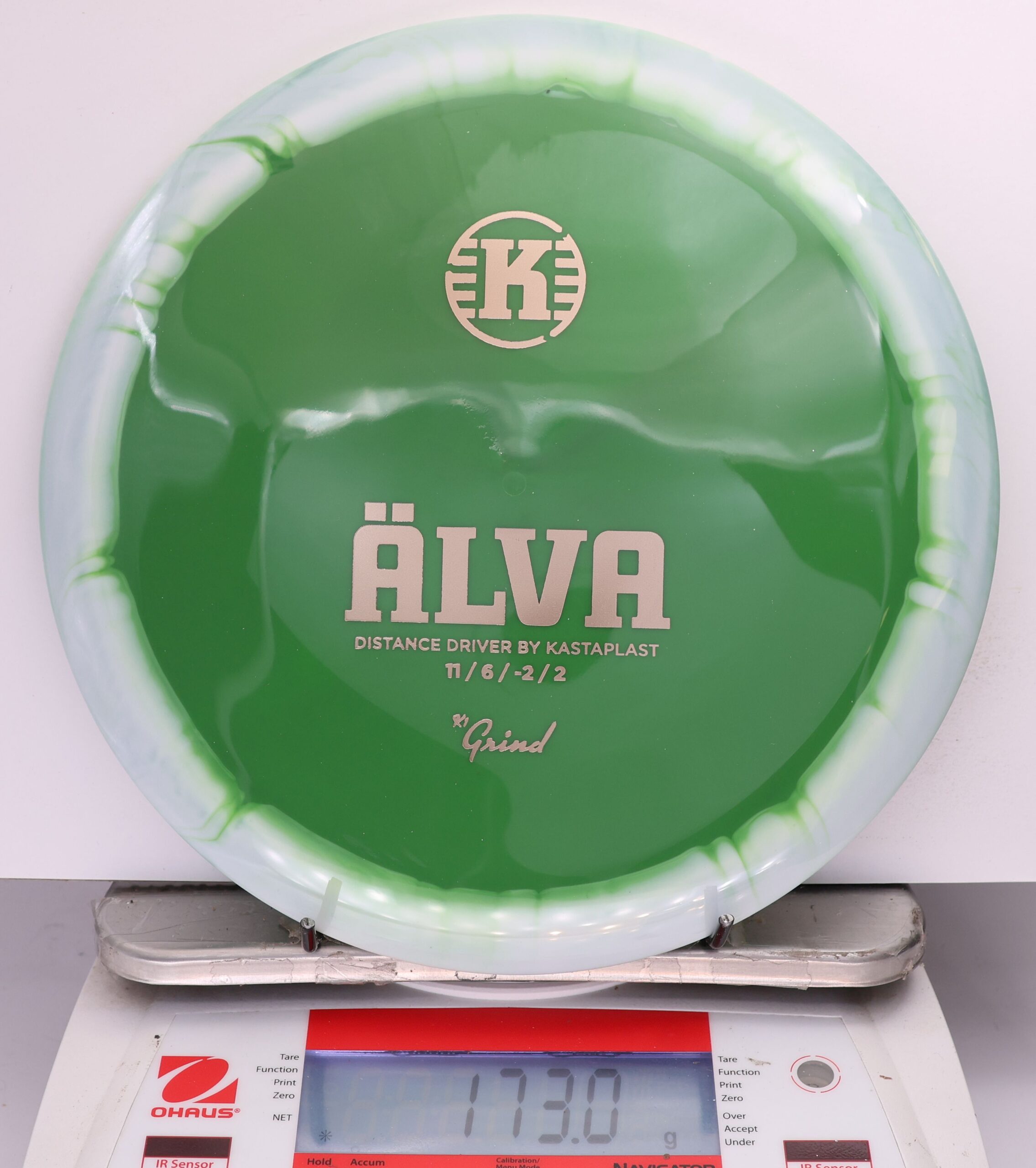 680038 K1 Grind Alva - #911 White-DkGreen, 173