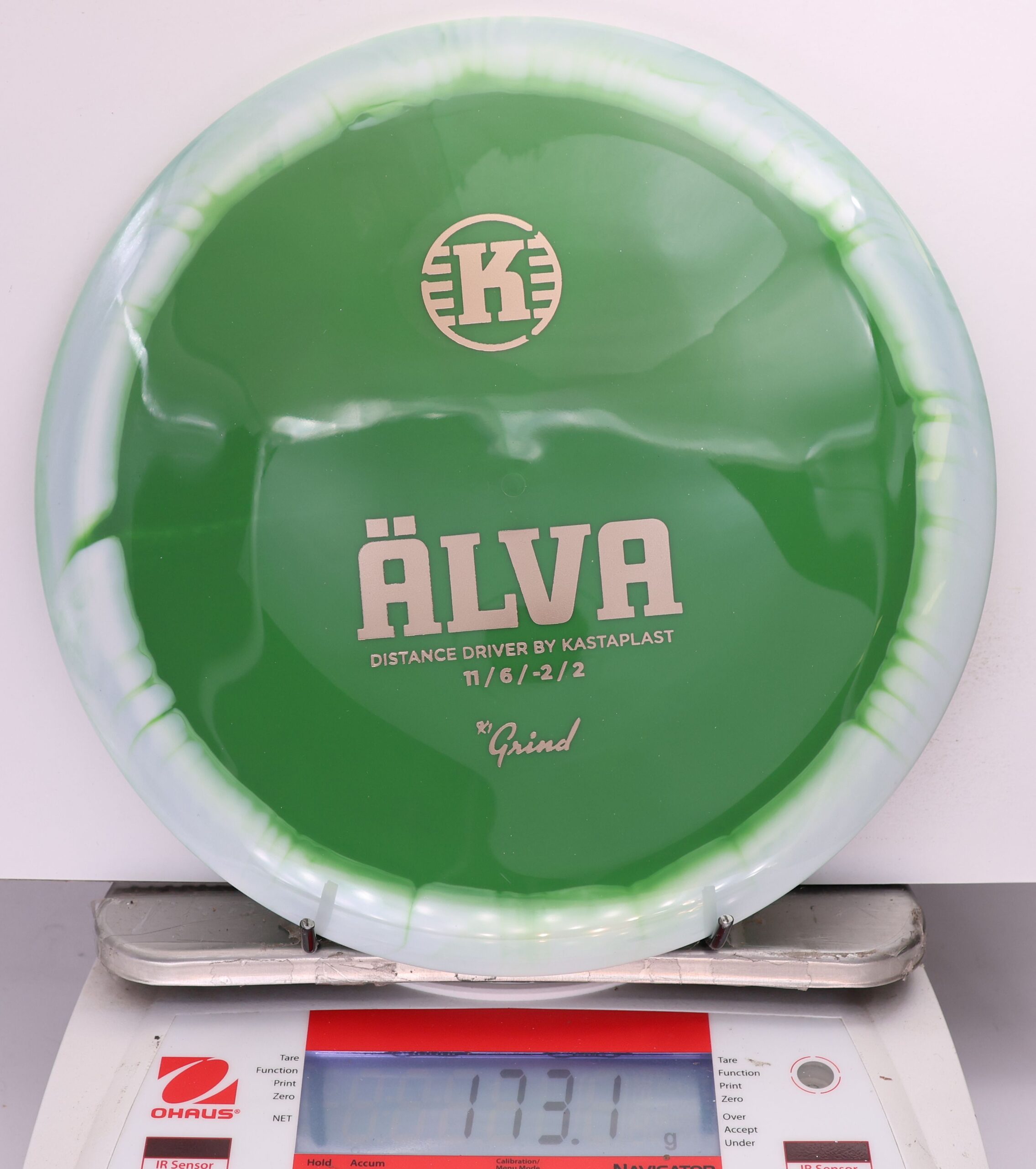 680039 K1 Grind Alva - #912 White-DkGreen, 173