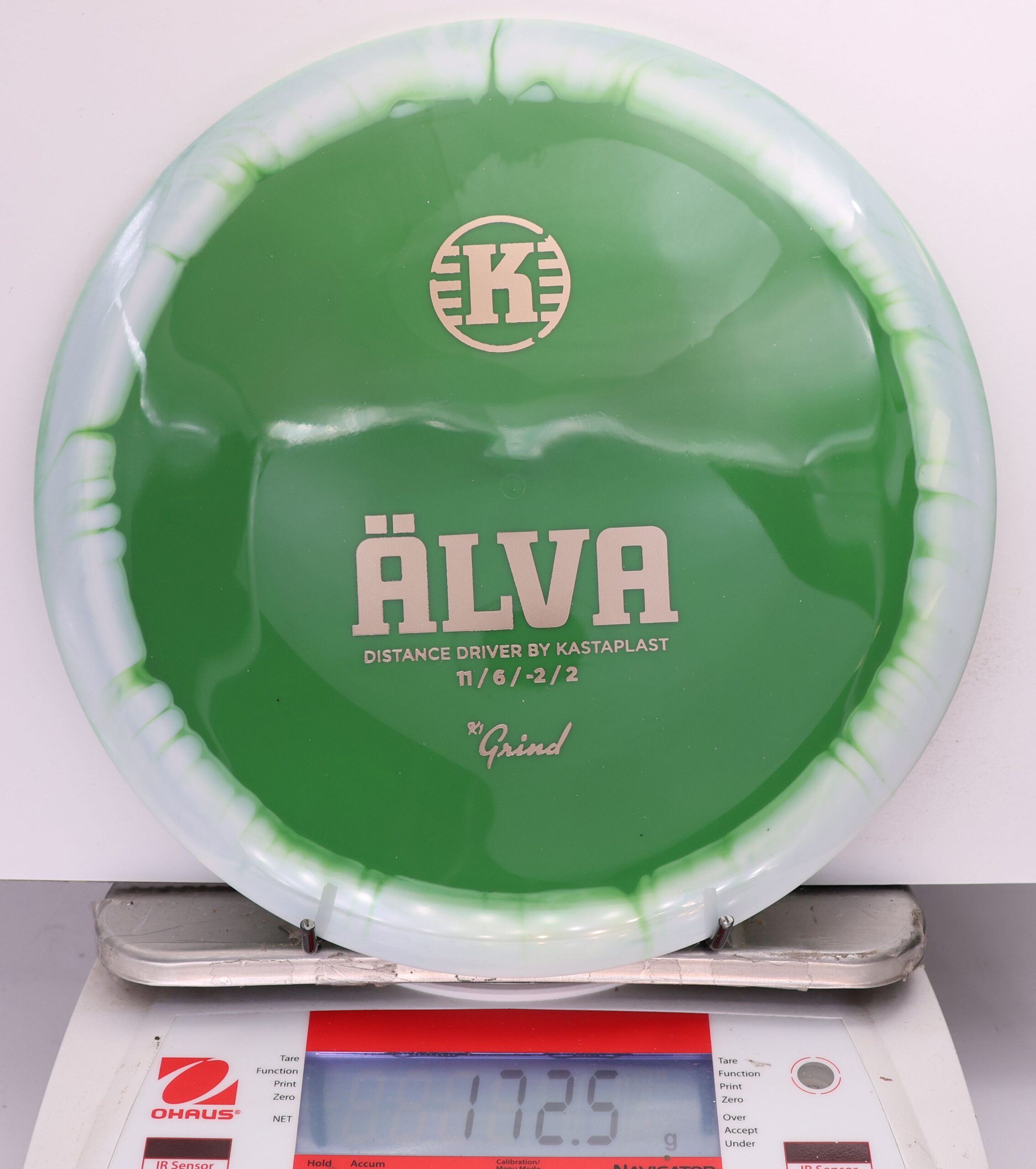 680040 K1 Grind Alva - #913 White-DkGreen, 173