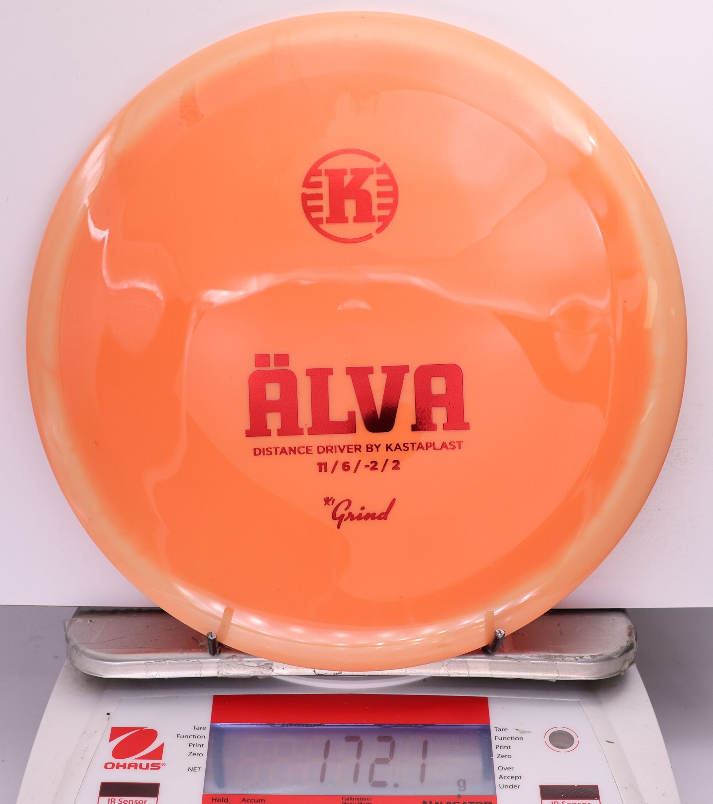 680041 K1 Grind Alva - #914 White-Orange, 172
