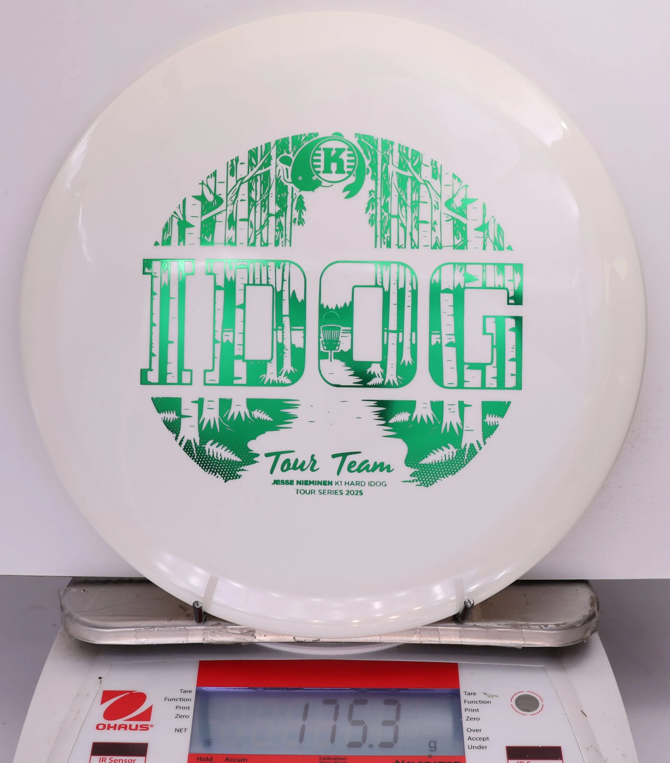 680146 K1 Hard Idog, Jesse Nieminen 2025 Tour Series - #911 White, `175