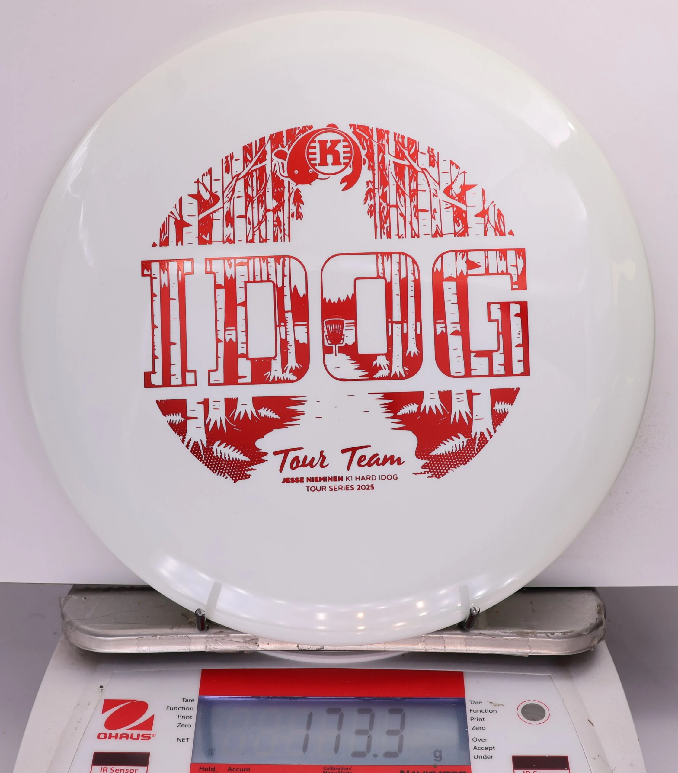 680147 K1 Hard Idog, Jesse Nieminen 2025 Tour Series - #912 White, 173